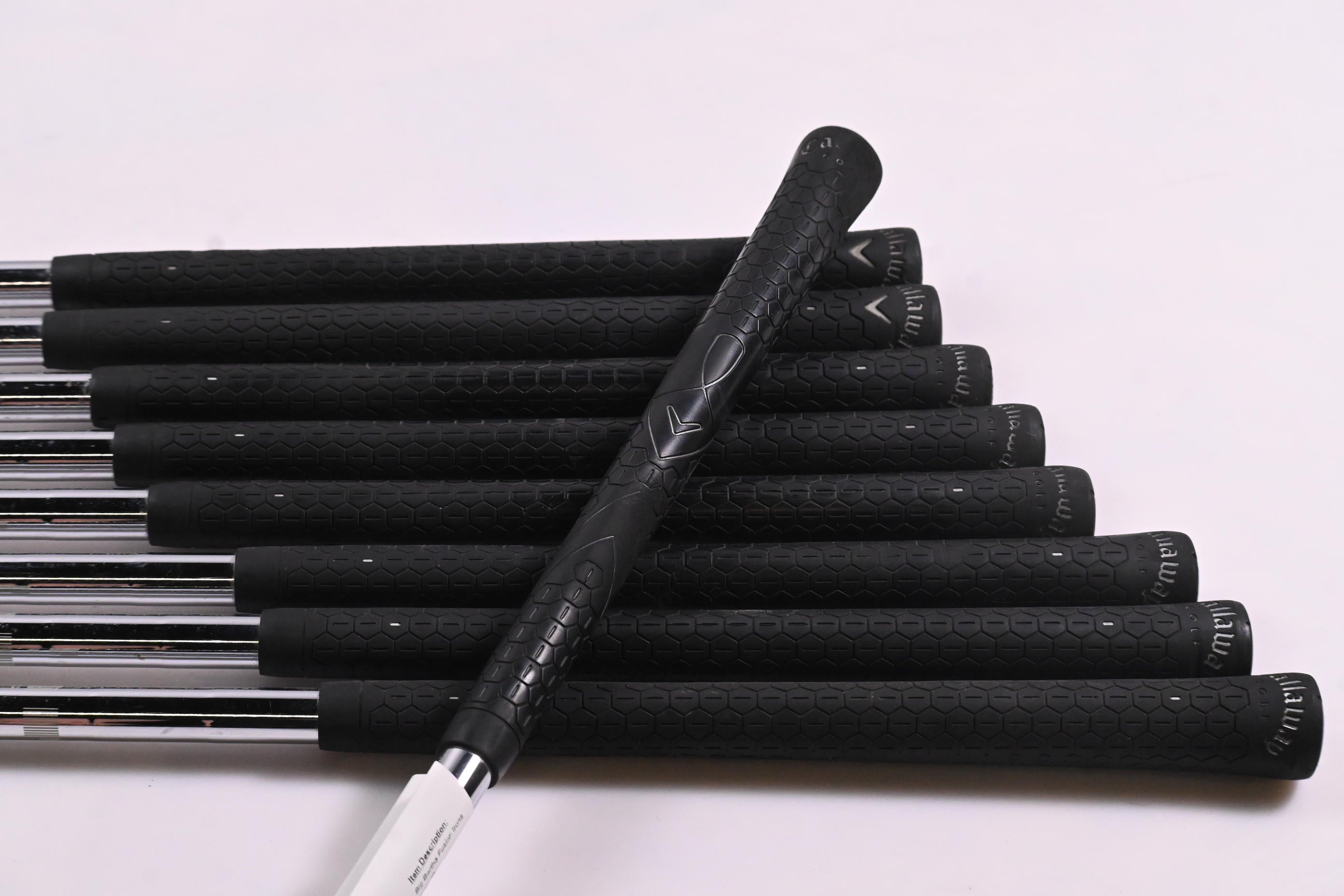 Callaway Big Bertha Fusion Irons / 3-PW+SW / UniFlex N.S.Pro 990 Shafts