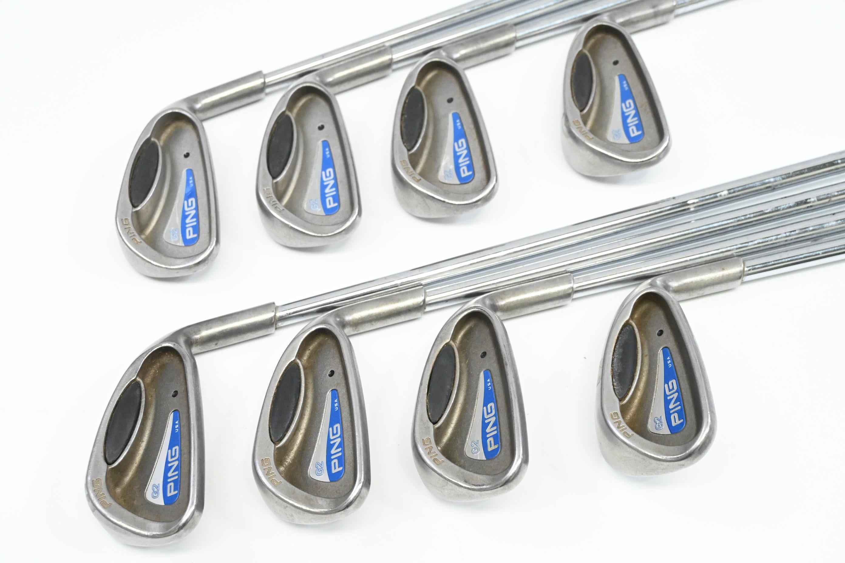 Ping G2 Irons / 3-PW / Black Dot / Regular Flex Ping Shafts