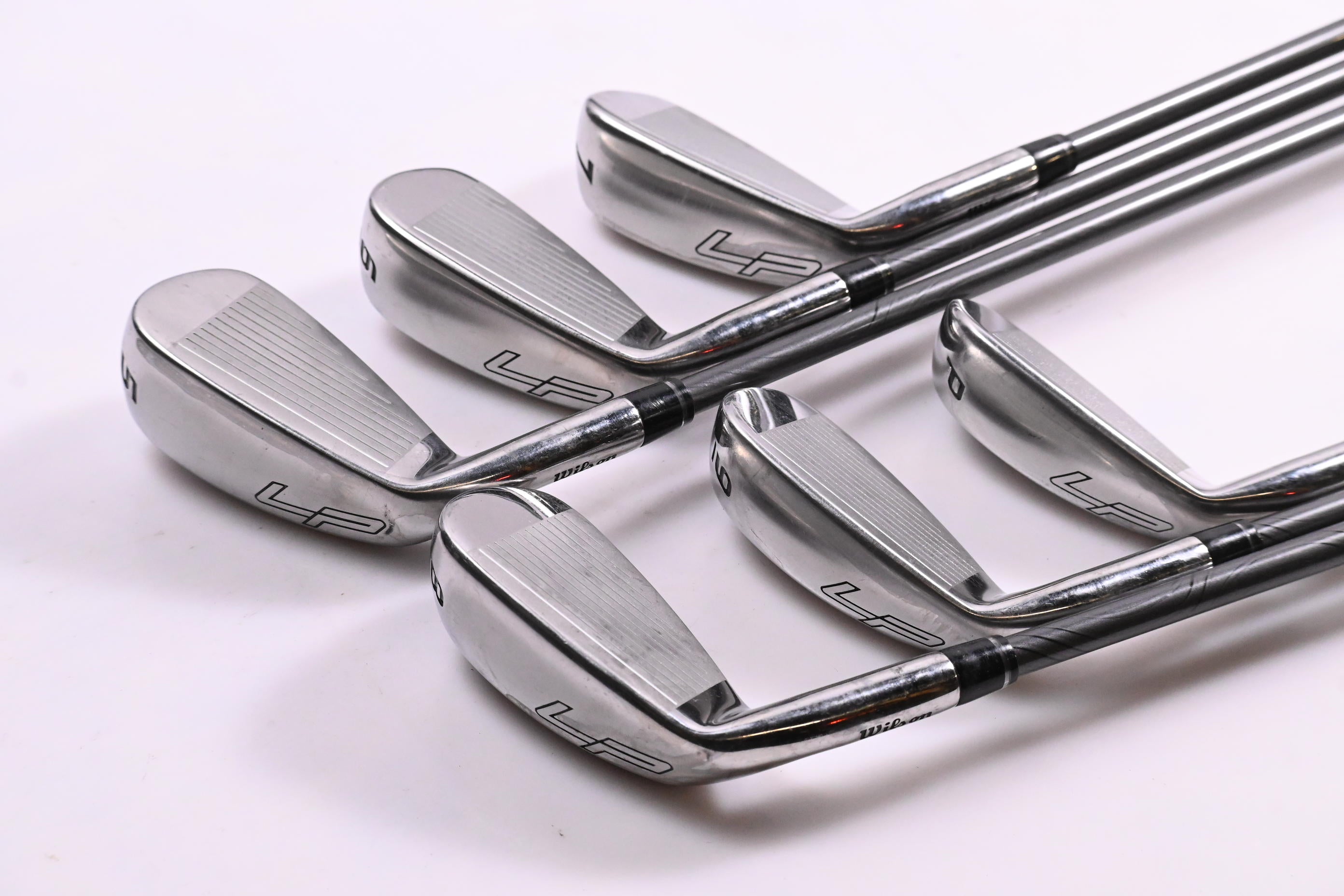 Wilson Launch Pad 2022 Irons / 5-PW / Regular Flex Evenflow 65 Shafts
