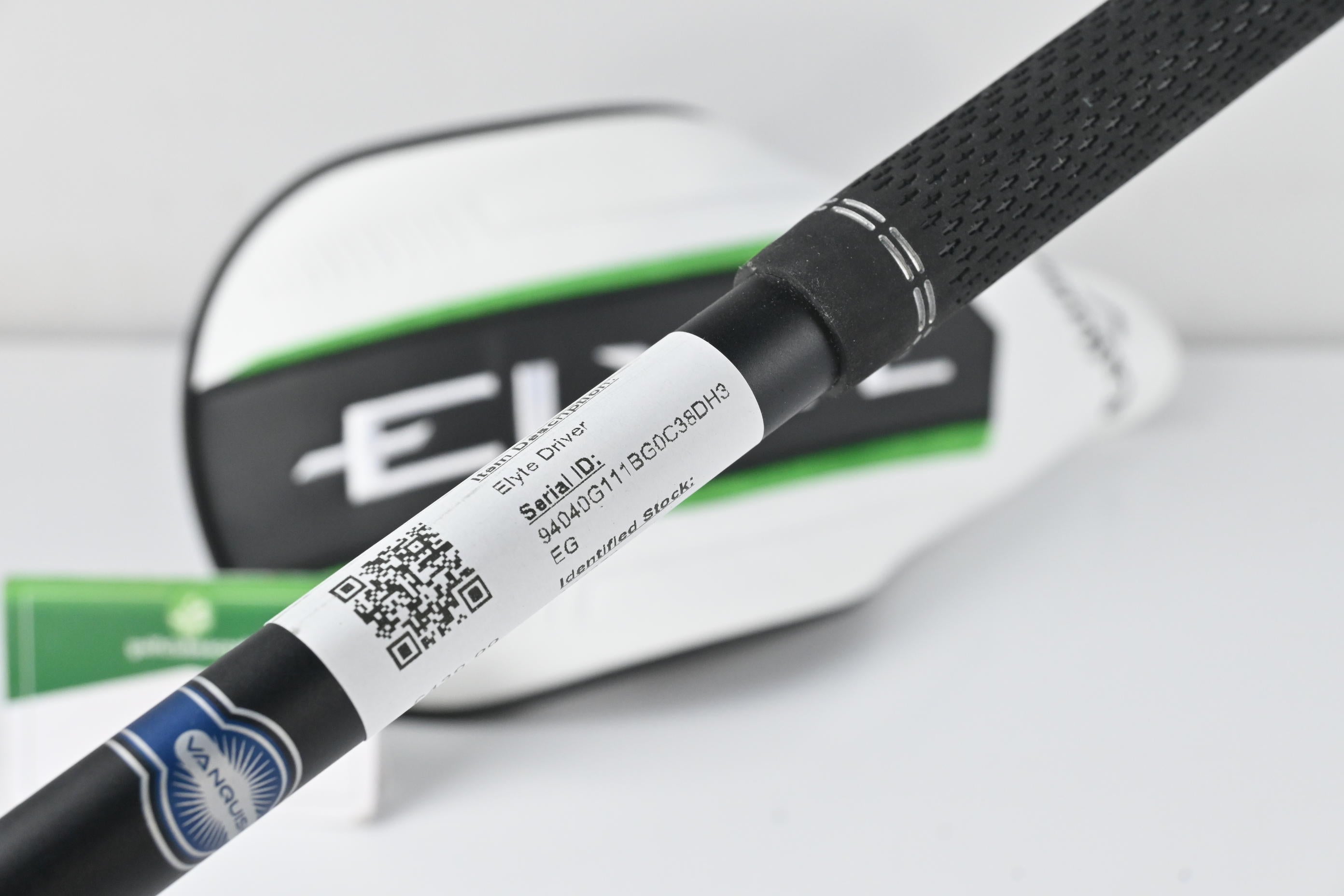 Callaway Elyte Driver / 9 Degree / Regular Flex Vanquish 5 Shaft