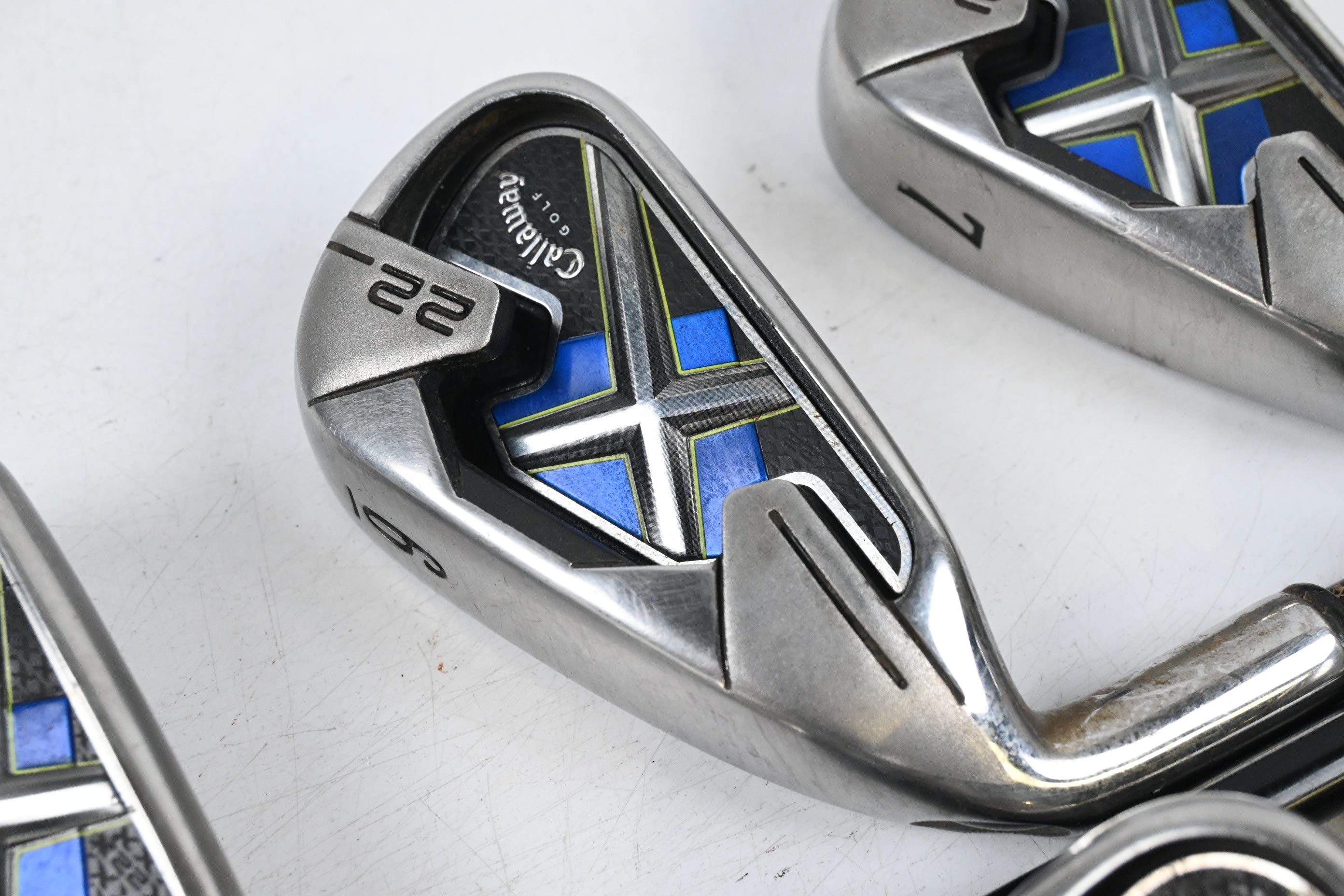 Left Hand Callaway X-22 Irons / 5-PW / Senior Flex Callaway X Shafts