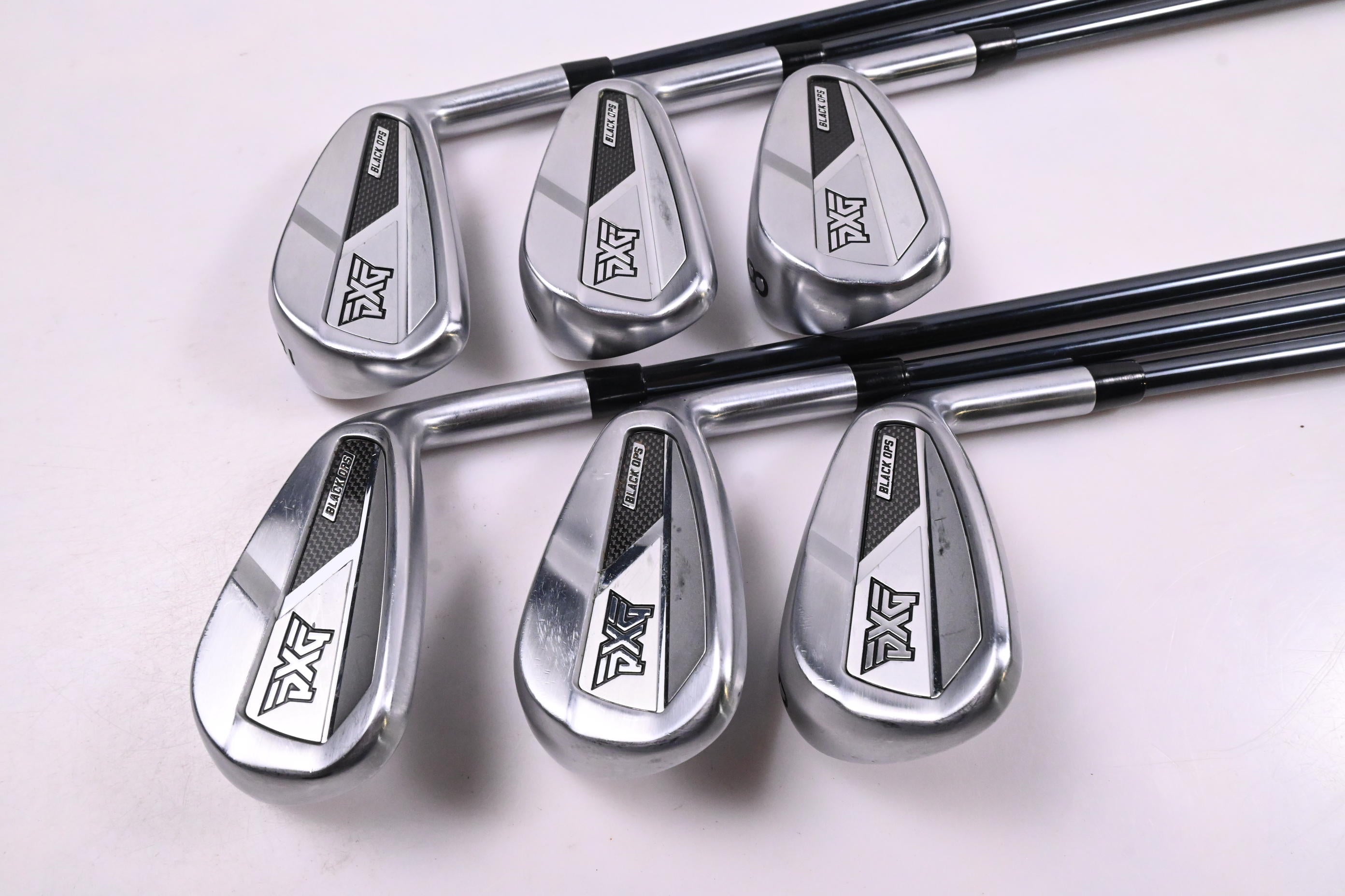 PXG Black Ops Irons / 6-PW+GW / Regular Flex UST Recoil Dart 75 Shafts