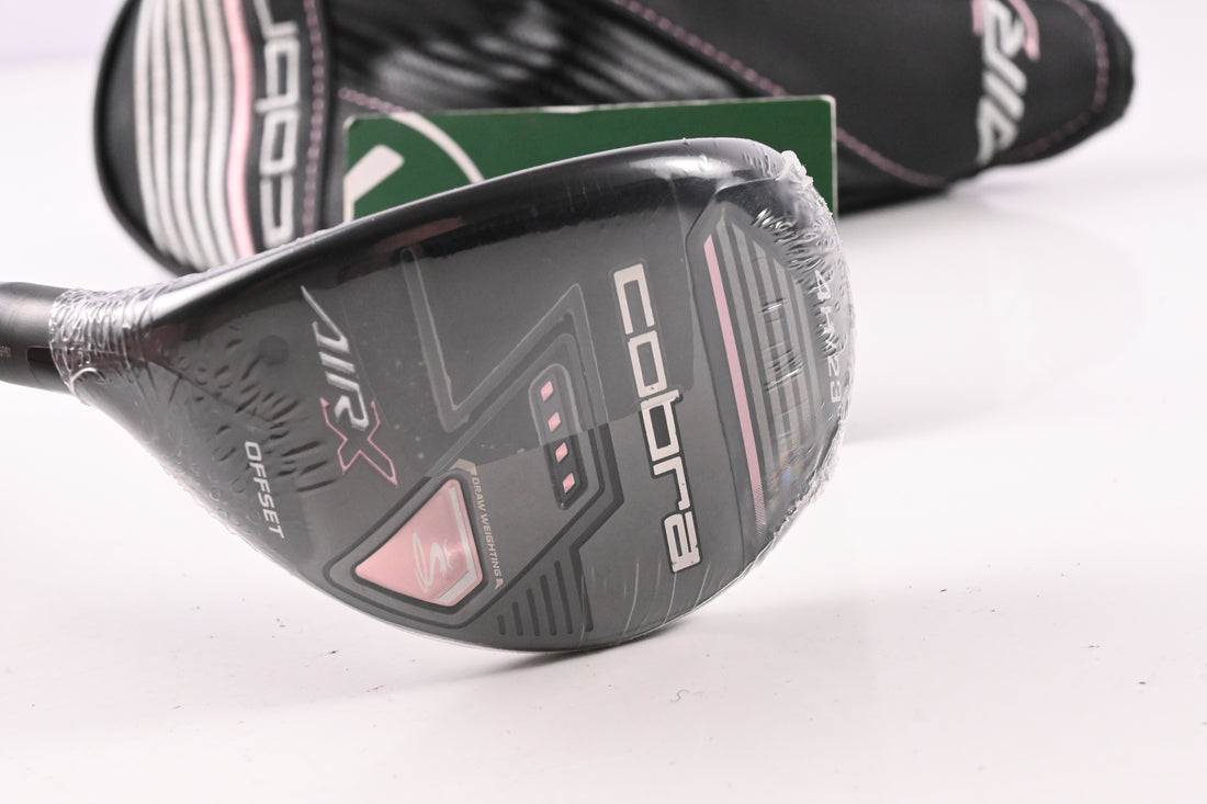 Left Hand Ladies Cobra Air-X #4 Hybrid / 23 Degree / Ladies Flex Ultralite 45 Shaft