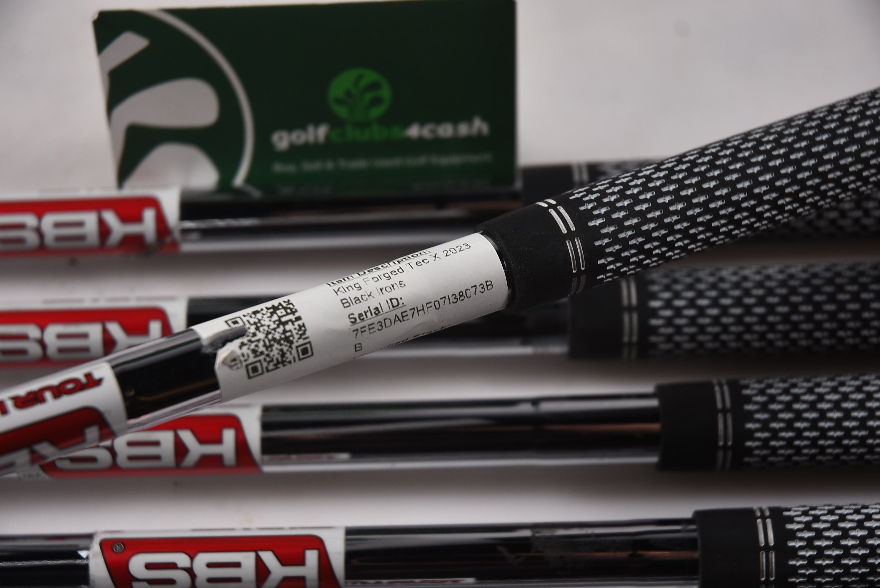 Cobra King Forged Tec X Irons / 4-PW / Stiff Flex KBS Tour Lite Shafts