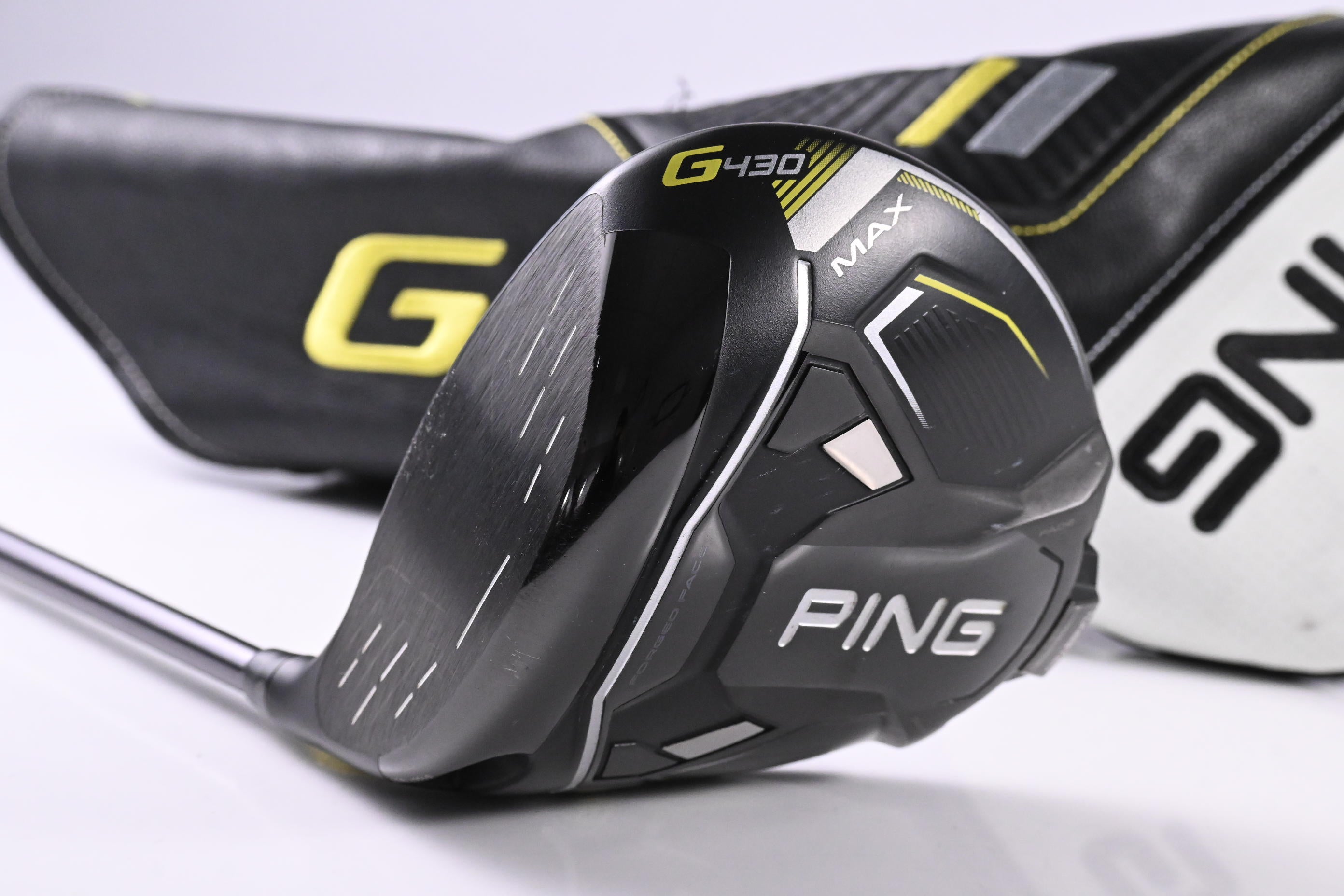Left Hand Ping G430 Max Driver / 9 Degree / Stiff Flex Ping Tour 2.0 Black 65