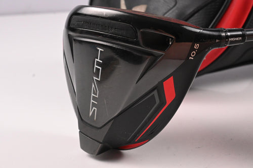 Taylormade Stealth Driver / 10.5 Degree / Regular Flex Fujikura XLR8 56 Shaft