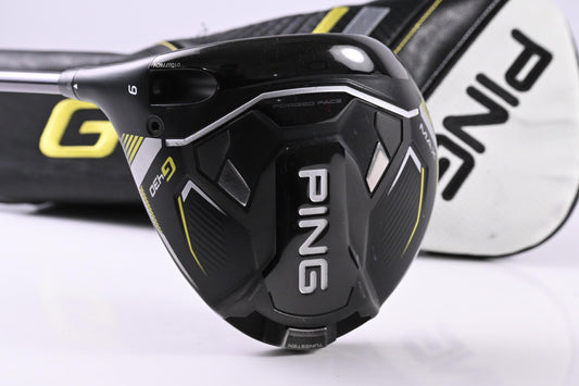 Left Hand Ping G430 Max Driver / 9 Degree / Stiff Flex Ping Tour 2.0 Black 65