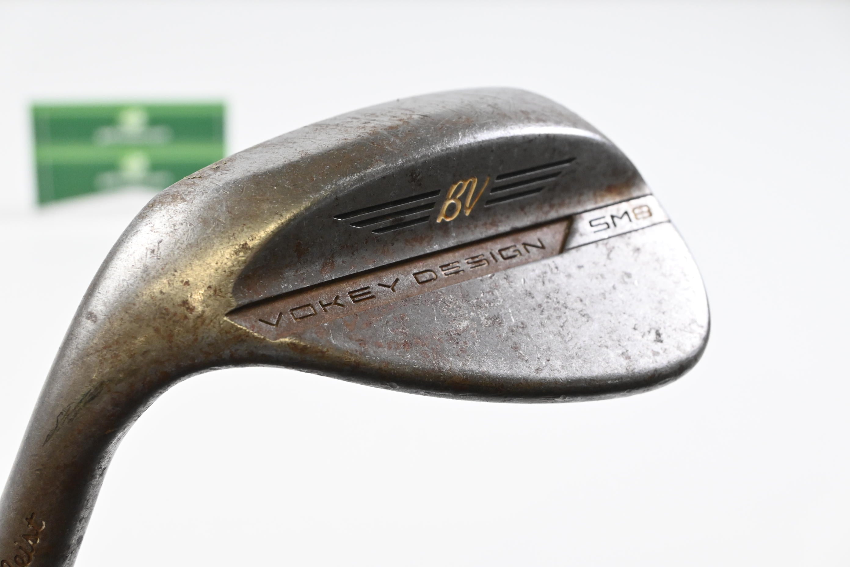 Left Hand Titleist Vokey SM8 Lob Wedge / 60 Degree / Stiff Flex KBS HI-REV 2.0