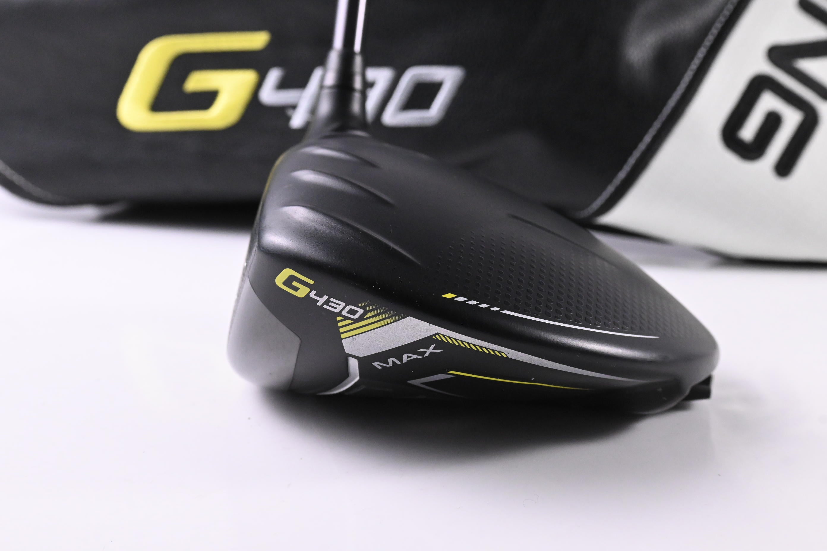 Left Hand Ping G430 Max Driver / 9 Degree / Stiff Flex Ping Tour 2.0 Black 65