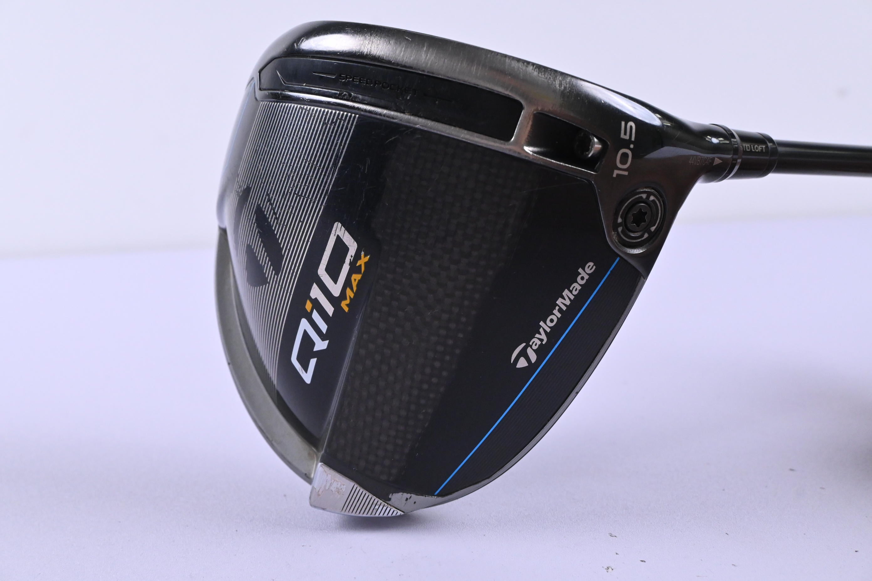 Taylormade Qi10 Max Driver / 10.5 Degree / Regular Flex Tensei AV Blue 65 Shaft