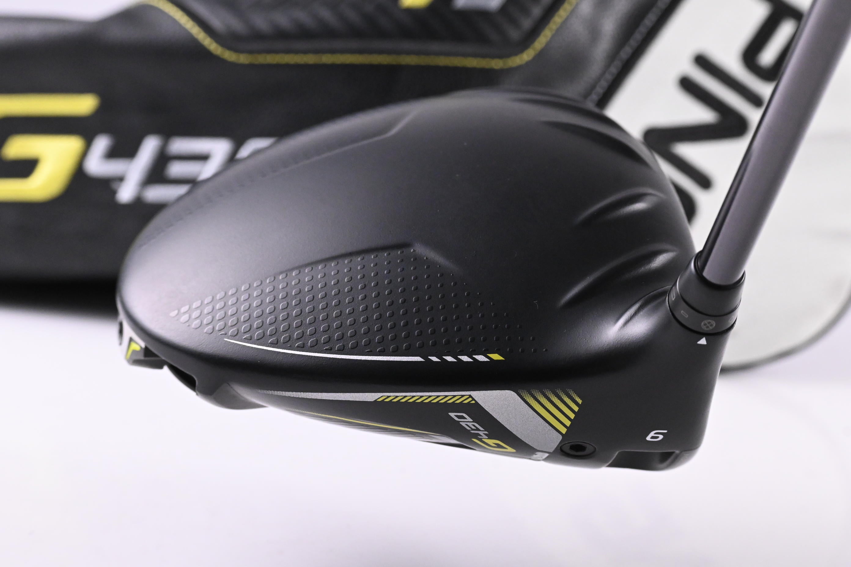 Left Hand Ping G430 Max Driver / 9 Degree / Stiff Flex Ping Tour 2.0 Black 65