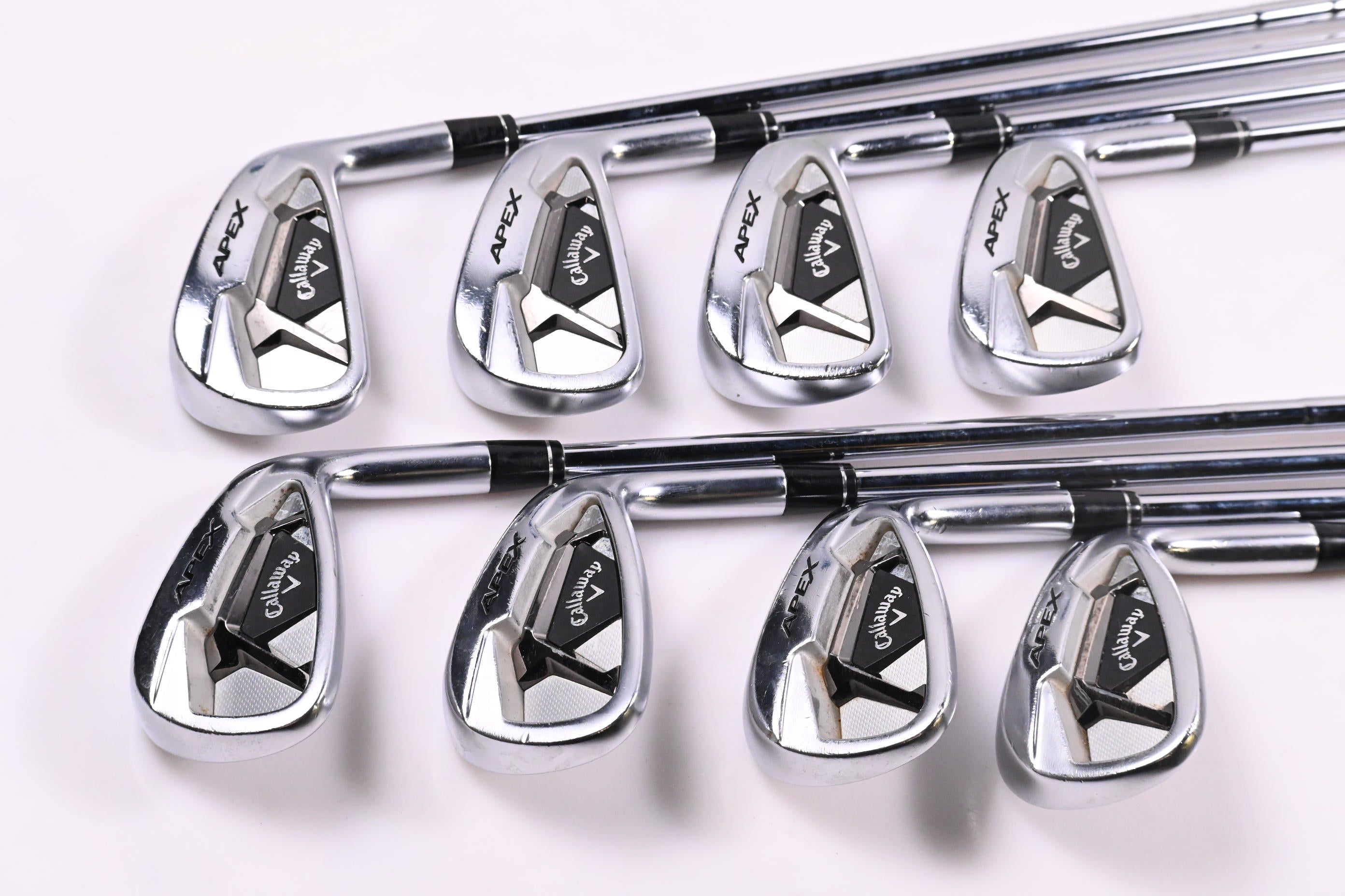 Callaway Apex 21 Irons / 4-PW+AW / Stiff Flex Elevate ETS 95 Shafts