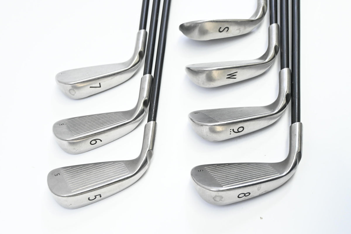 Ping G25 Irons / 5-PW+SW / Black Dot / Regular Flex Ping TFC 189 Shafts