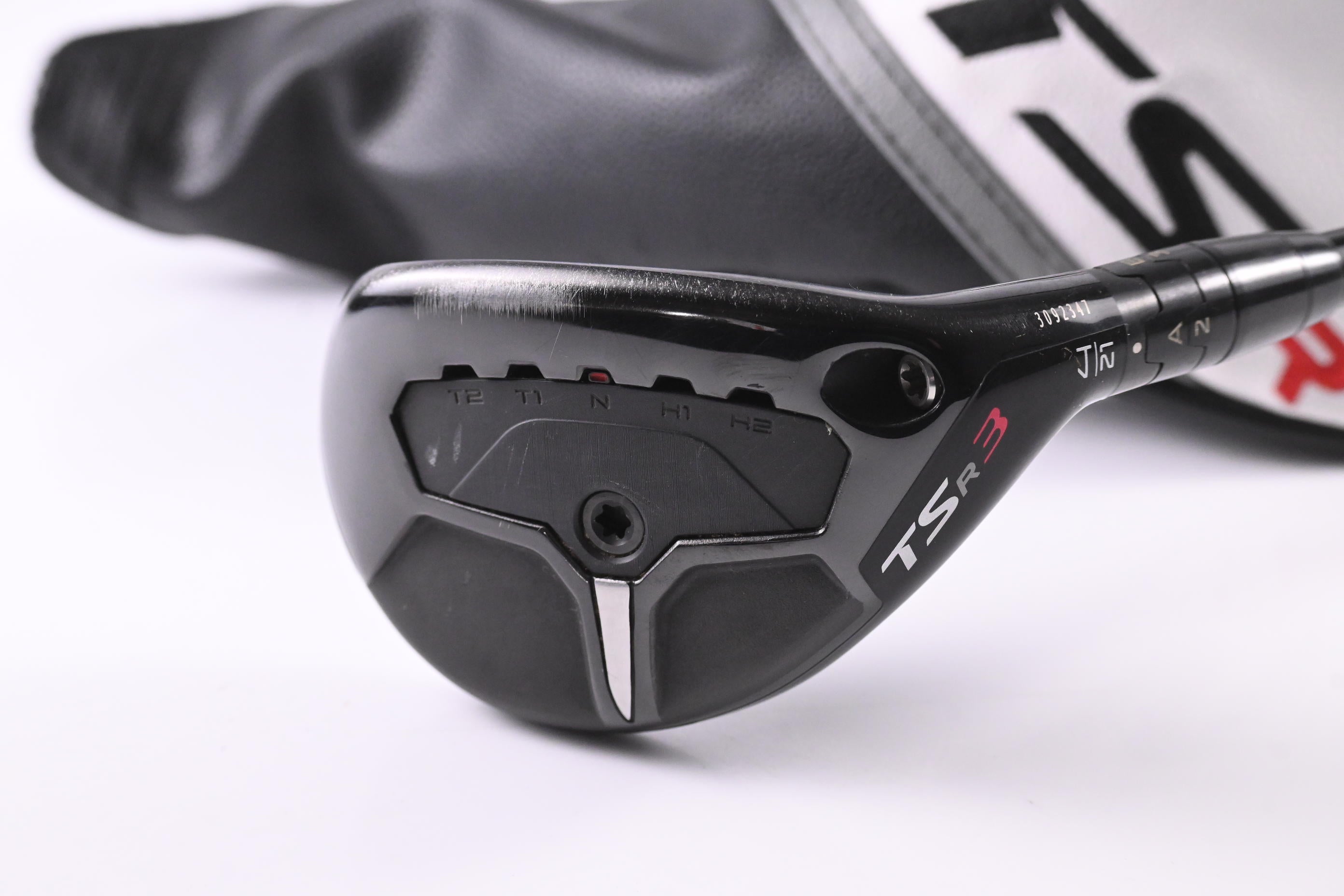 Titleist TSR3 #4 Hybrid / 21 Degree / Stiff Flex HZRDUS Black 80 Shaft