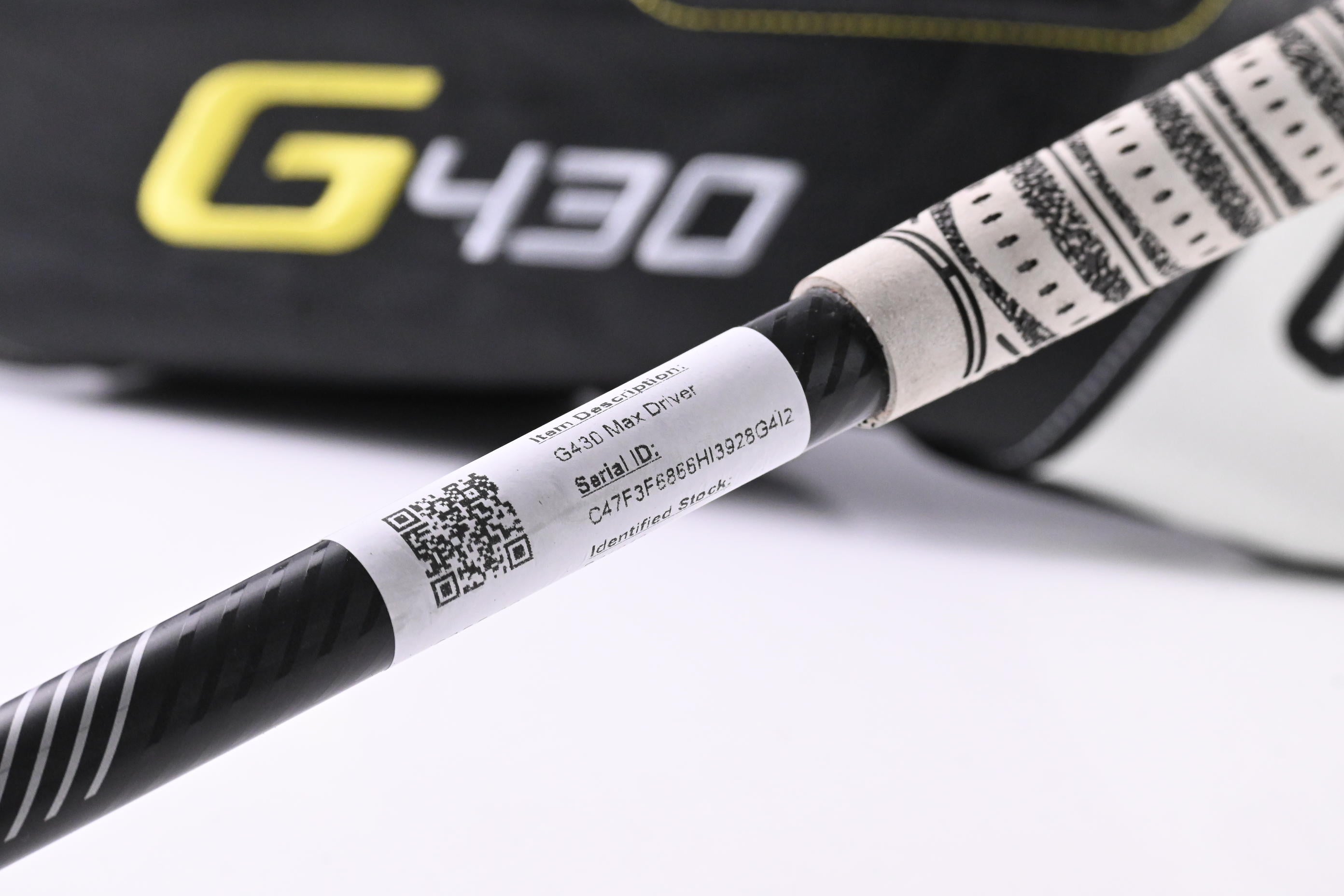 Left Hand Ping G430 Max Driver / 9 Degree / Stiff Flex Ping Tour 2.0 Black 65