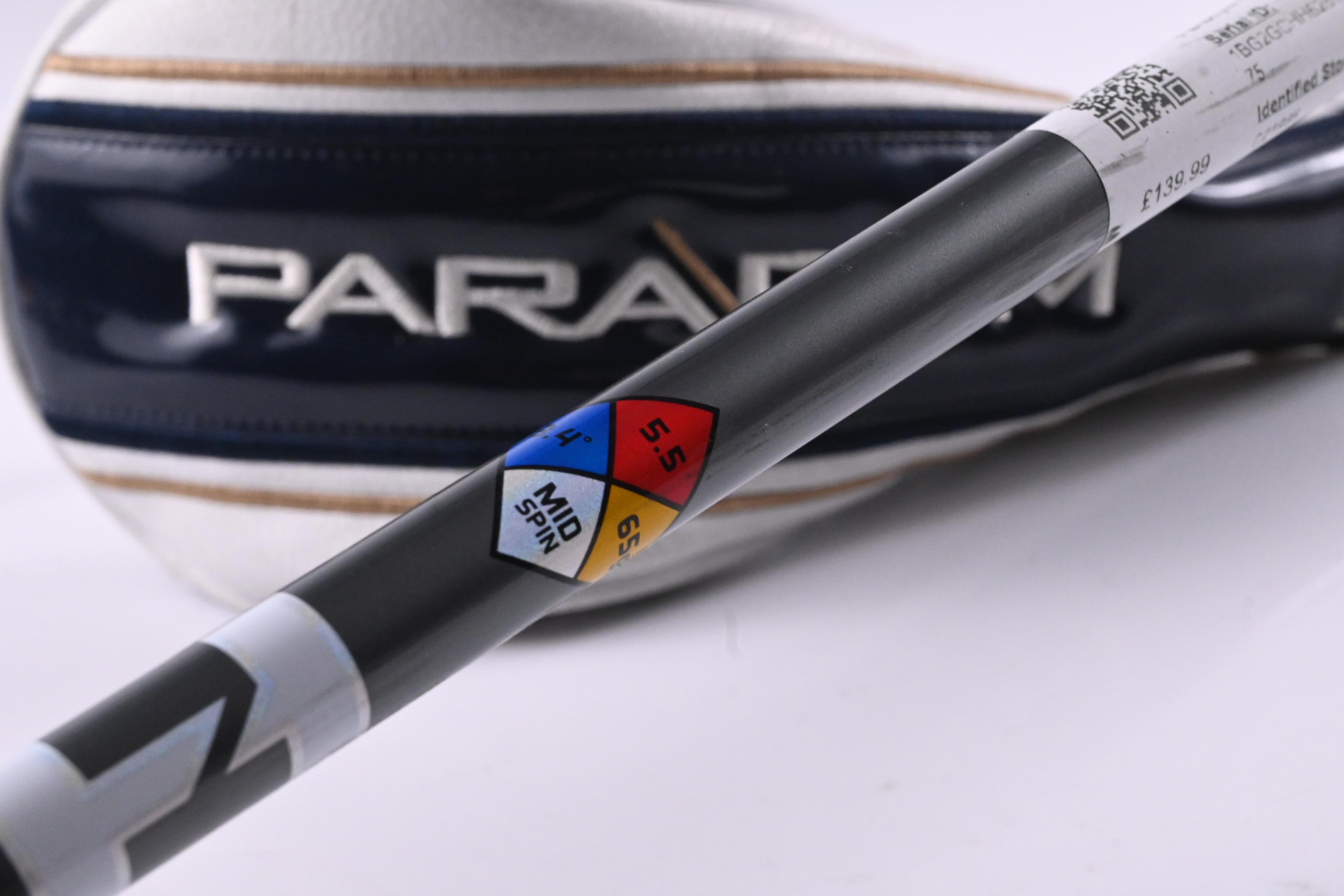 Callaway Paradym #3 Hybrid / 18 Degree / Regular Flex HZRDUS Silver 65 Shaft