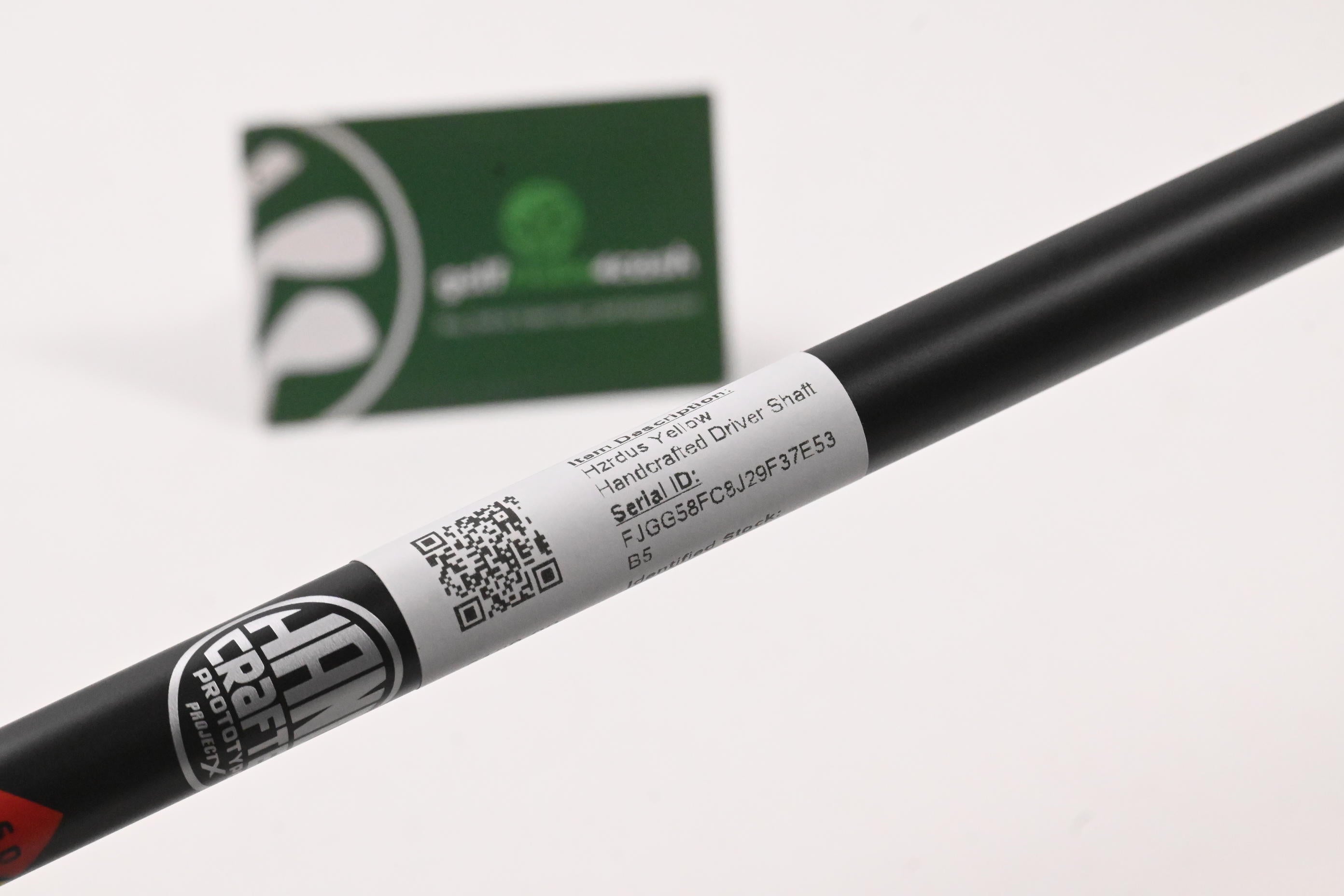 Hzrdus Yellow 75 Handcrafted Driver Shaft / Stiff Flex / .350 Tip / Uncut