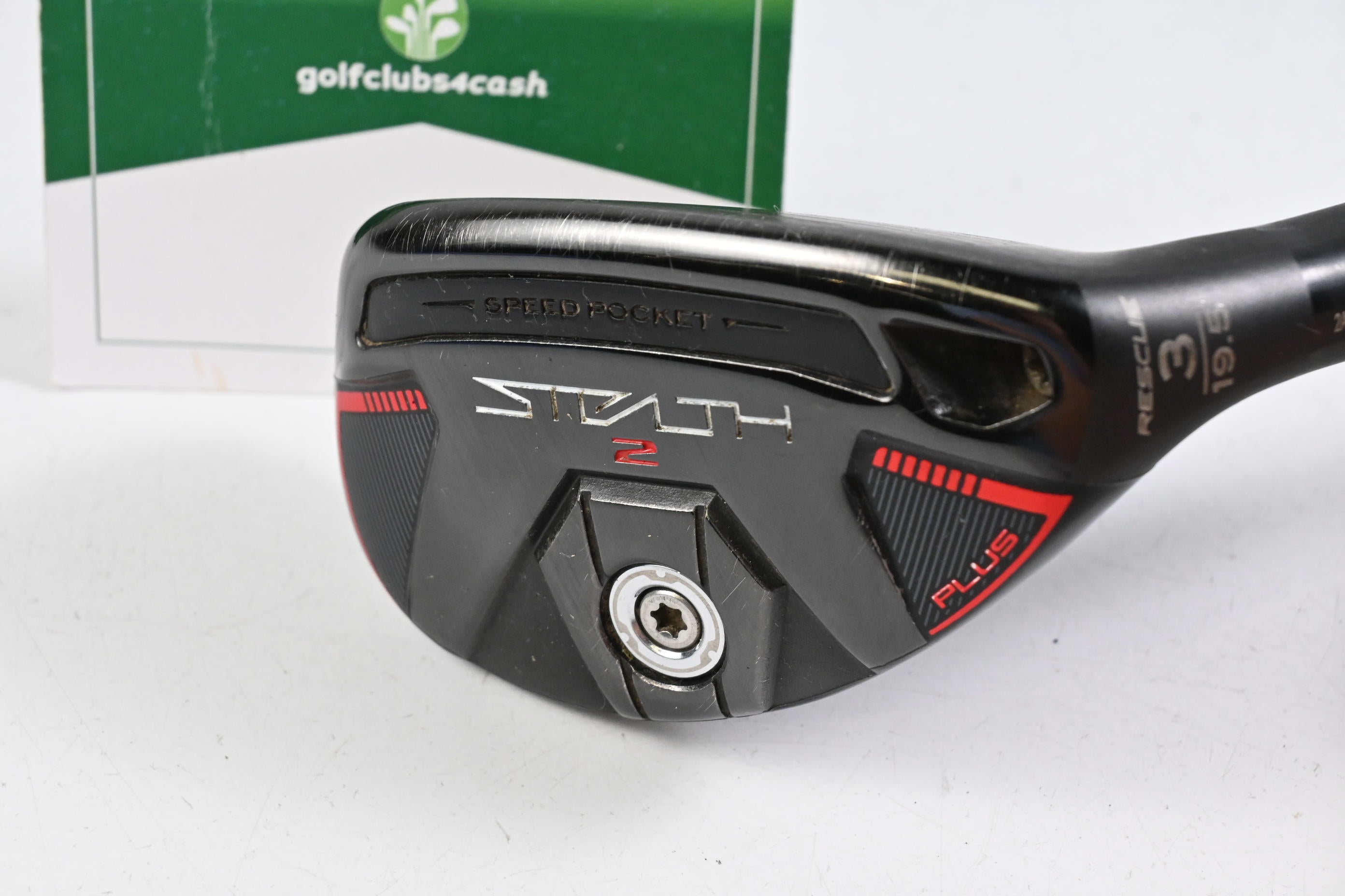 Taylormade Stealth 2 Plus #3 Hybrid / 19.5 Degree / Stiff Flex Kai'li Red 85