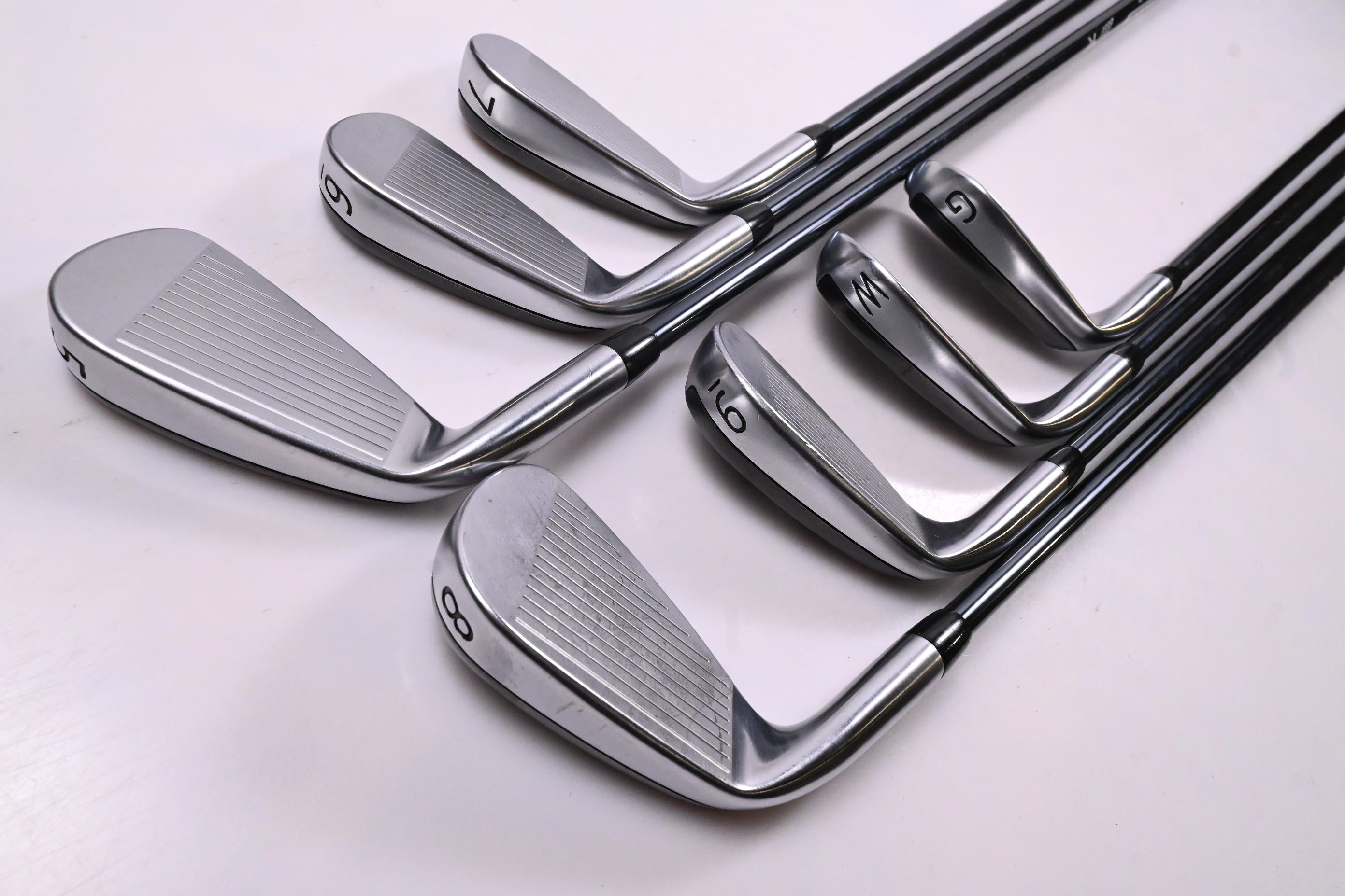 PXG 0311 P Gen6 Irons / 5-PW+GW / Regular Flex UST Recoil Dart 75 Shafts