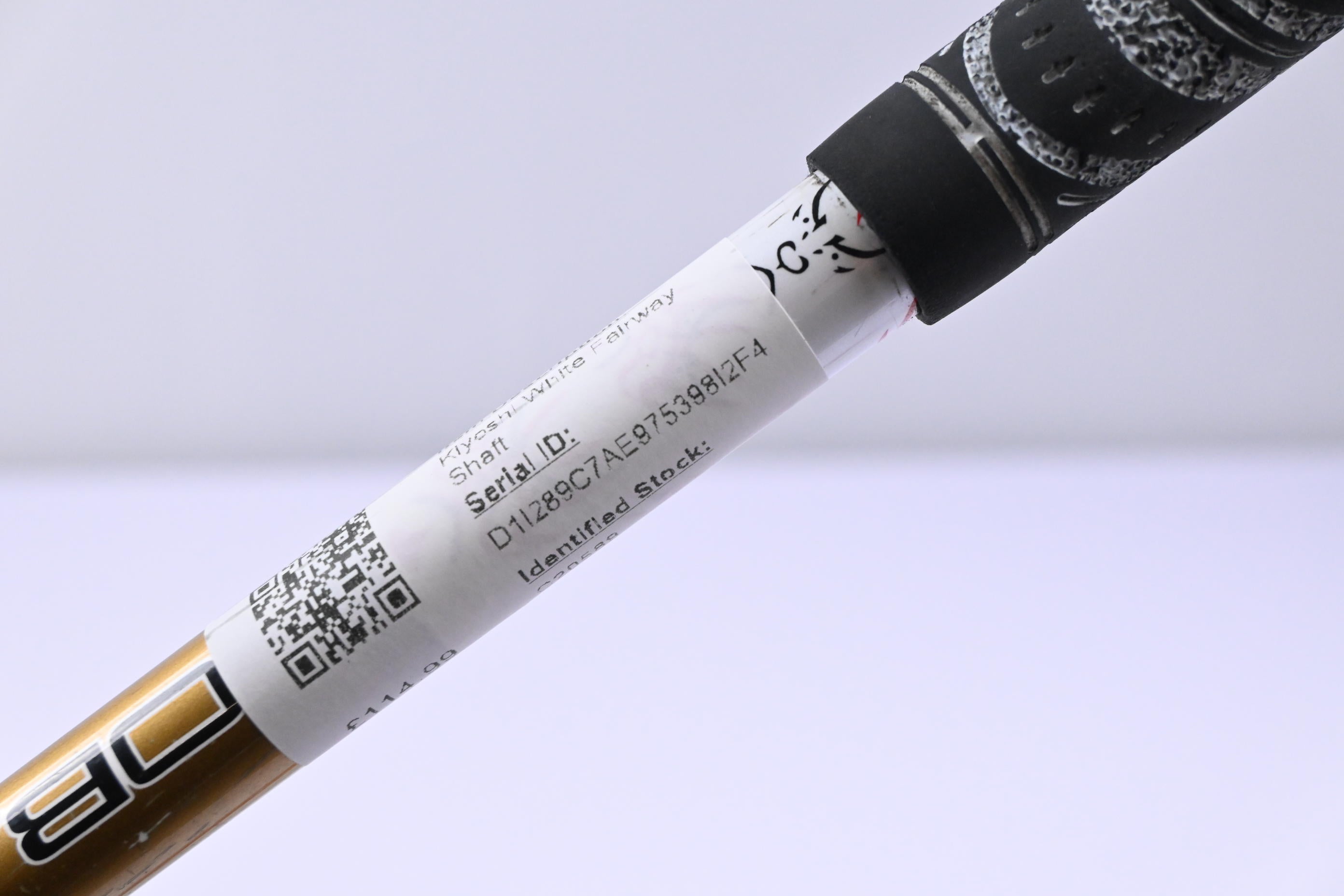 Oban Kiyoshi White 65 #7 Wood Shaft / X-Flex / Taylormade 2nd Gen