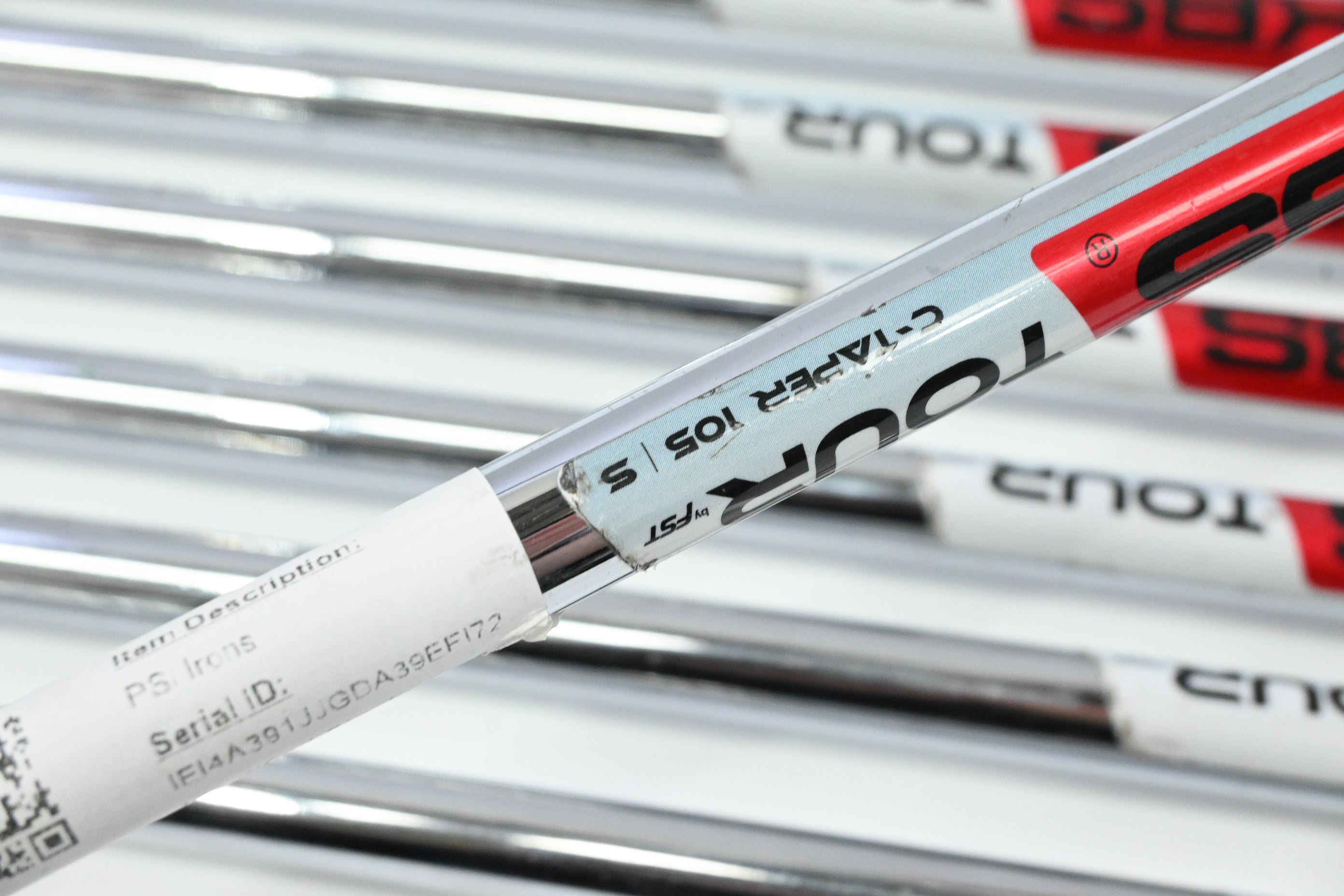 Taylormade PSi Irons / 4-PW+SW / Stiff Flex KBS Tour C-Taper 105 Shafts