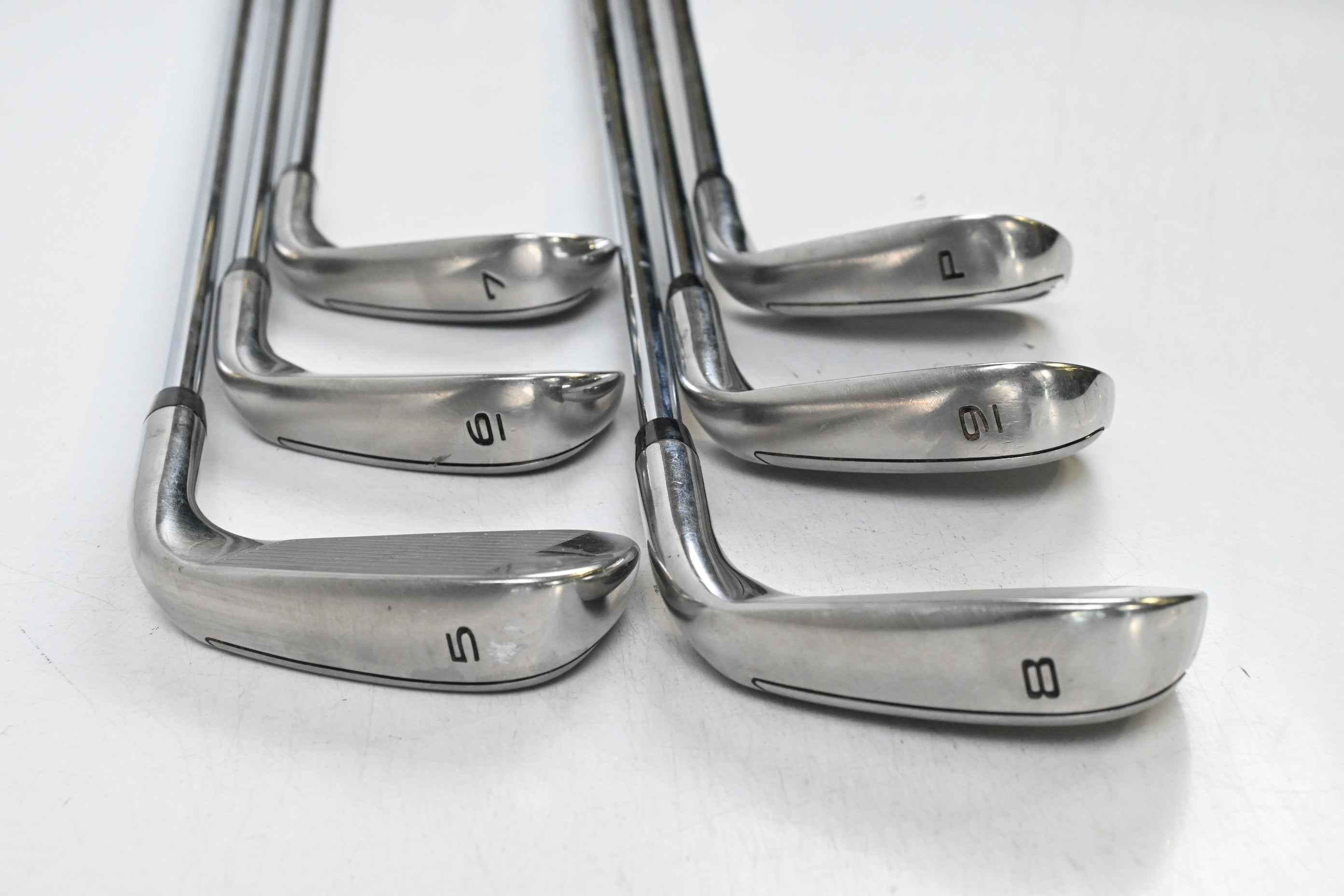 Left Hand Callaway Paradym Ai Smoke Irons / 5-PW / Regular Flex Elevate MPH 95