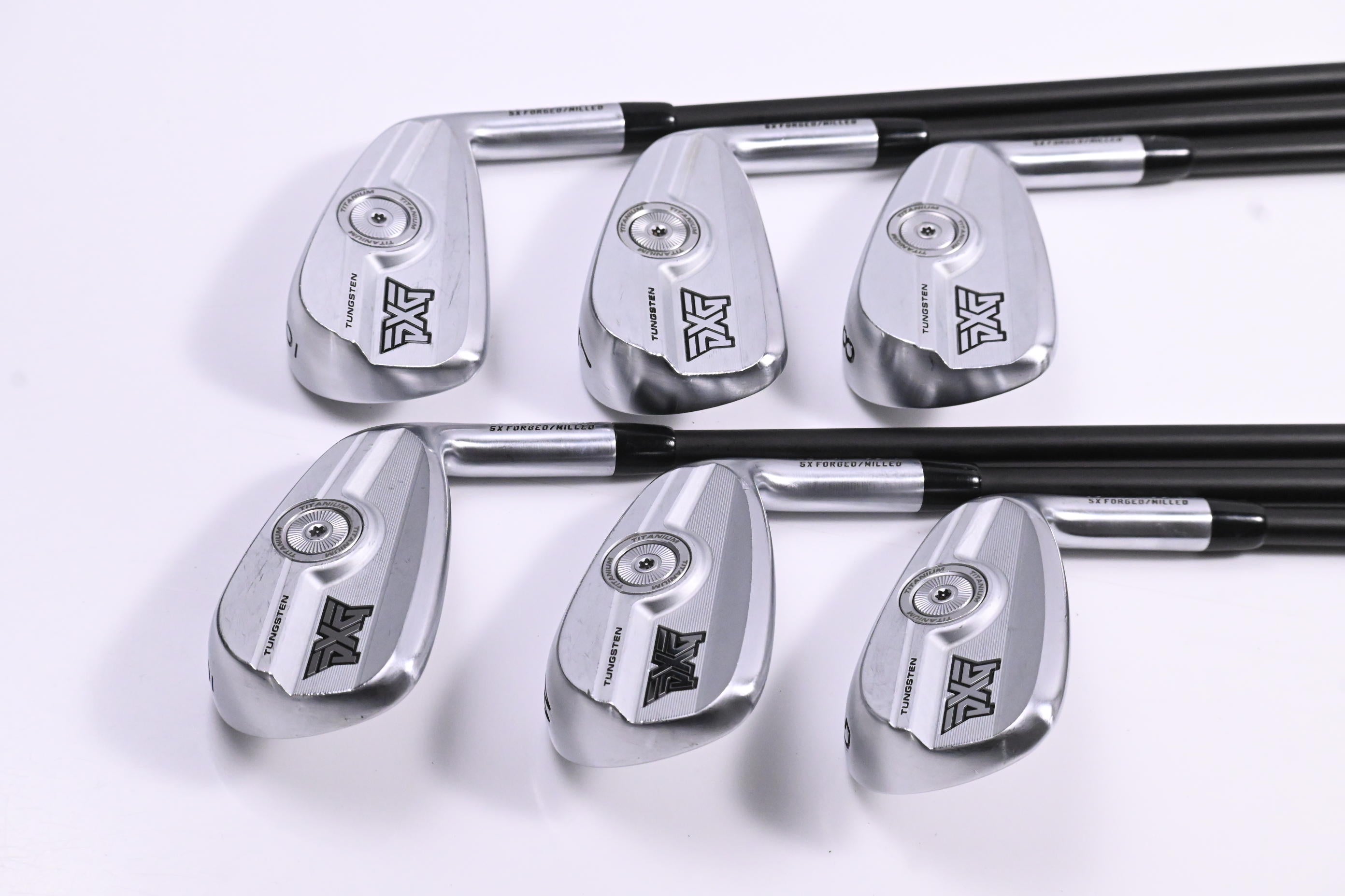 PXG 0311 XP Gen7 Irons / 6-PW+GW / Stiff Flex MMT 80 Shafts