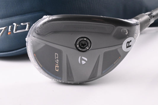 Taylormade Qi4D #4 Hybrid / 22 Degree / Regular Flex REAX By KBS 65 Shaft