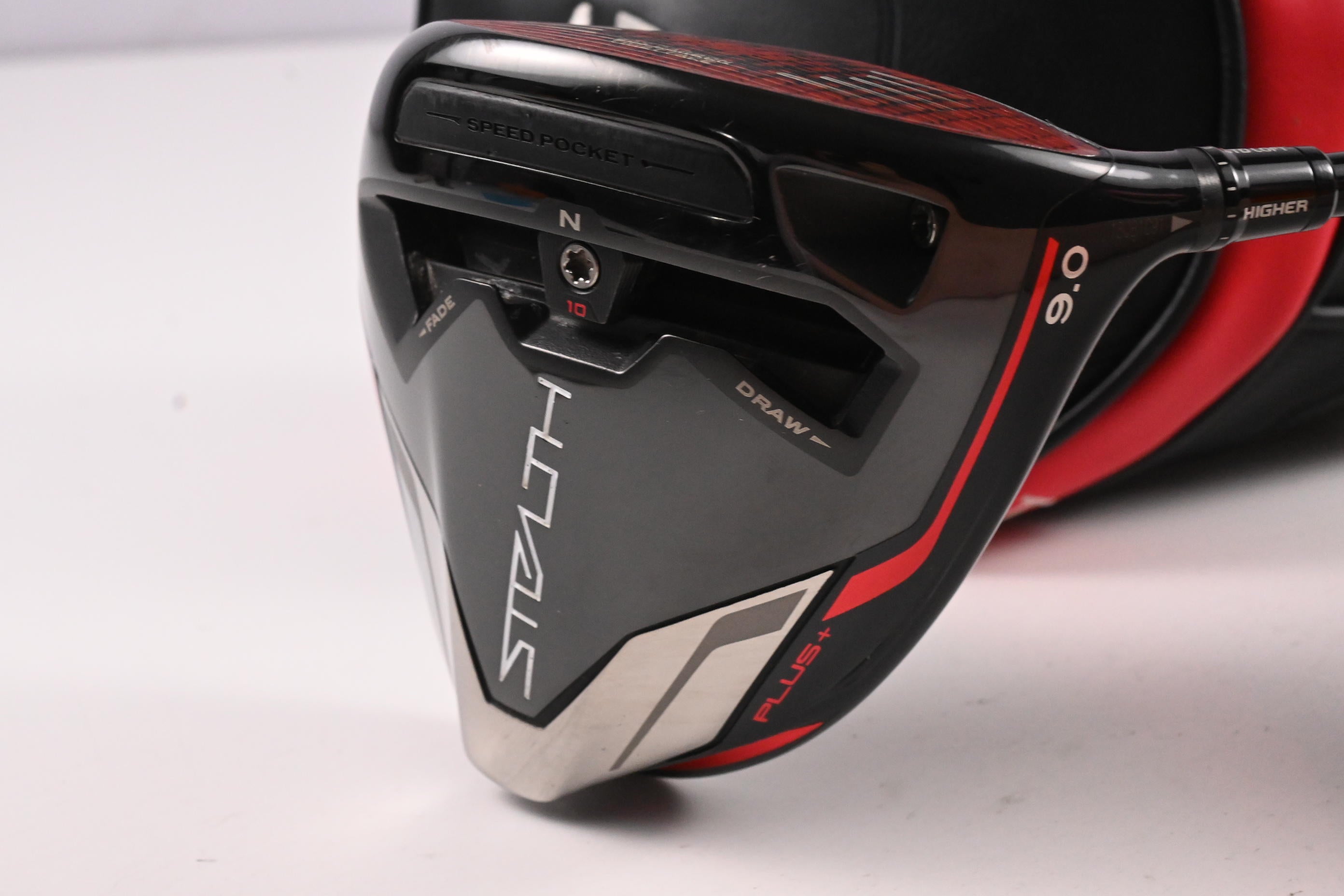 Taylormade Stealth Plus Driver / 9 Degree / X-Flex HZRDUS Smoke RDX Red 60
