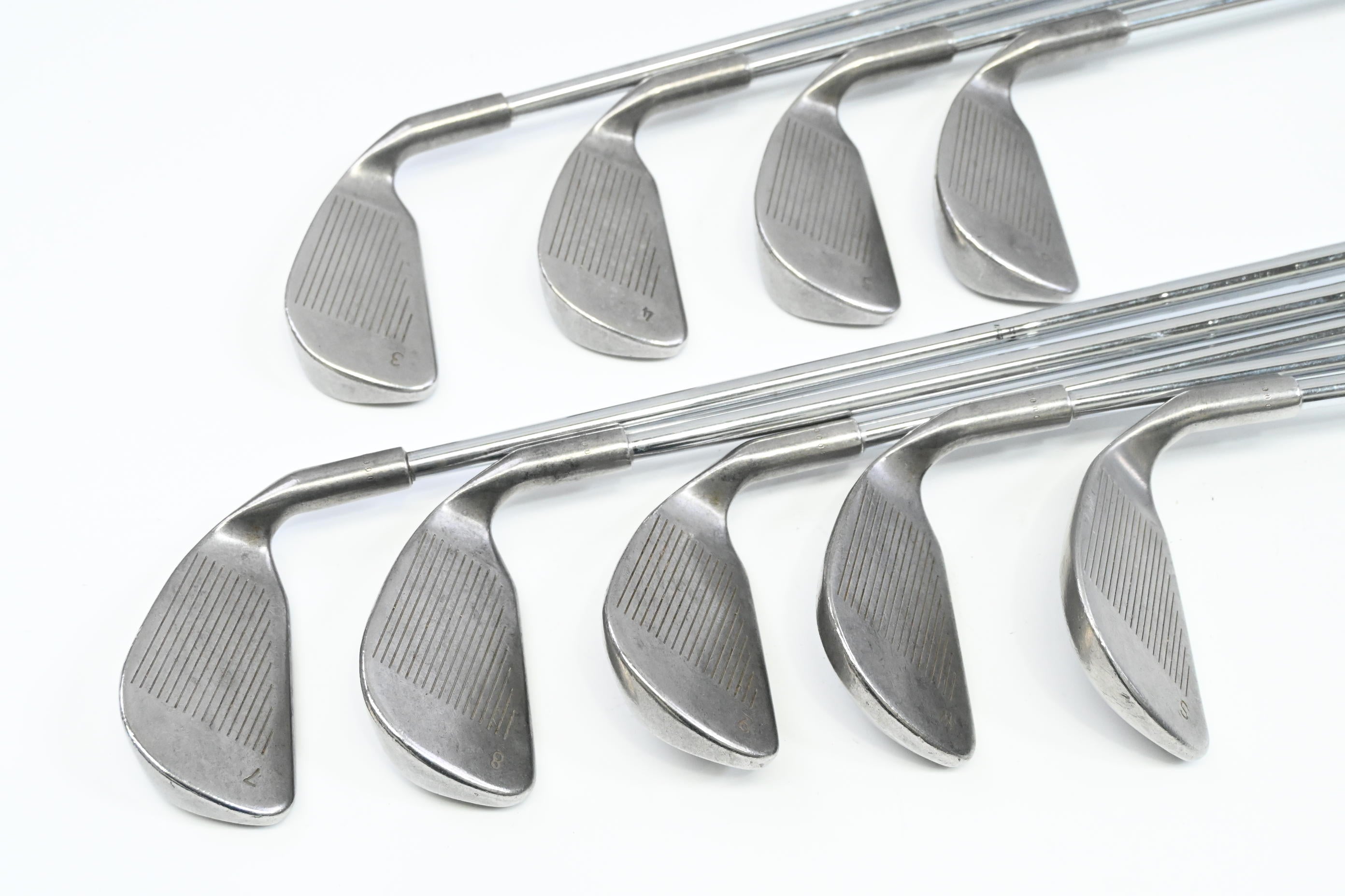 Left Hand Ping Eye 2+ Irons / 3-PW+SW / Green Dot / Stiff Flex Ping JZ Shafts