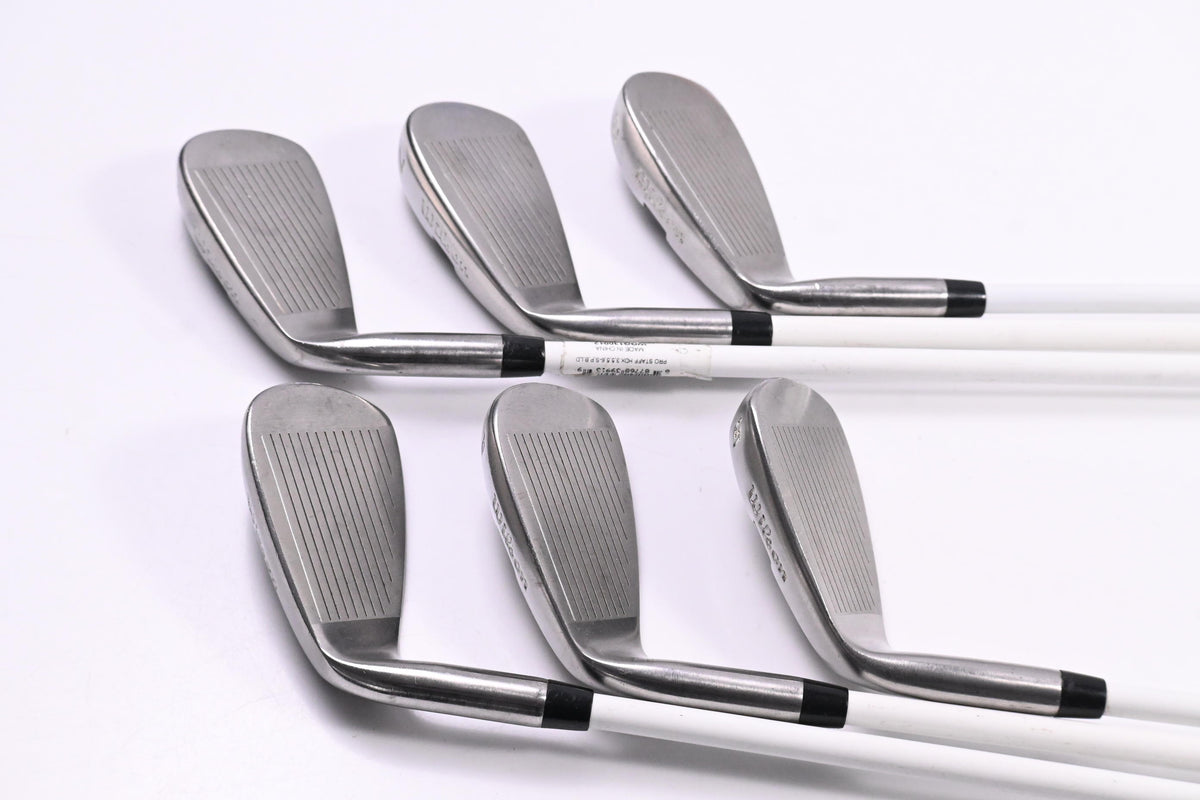 Ladies Wilson Prostaff Irons / 6-PW+SW / Ladies Flex Wilson Pro Staff Shafts