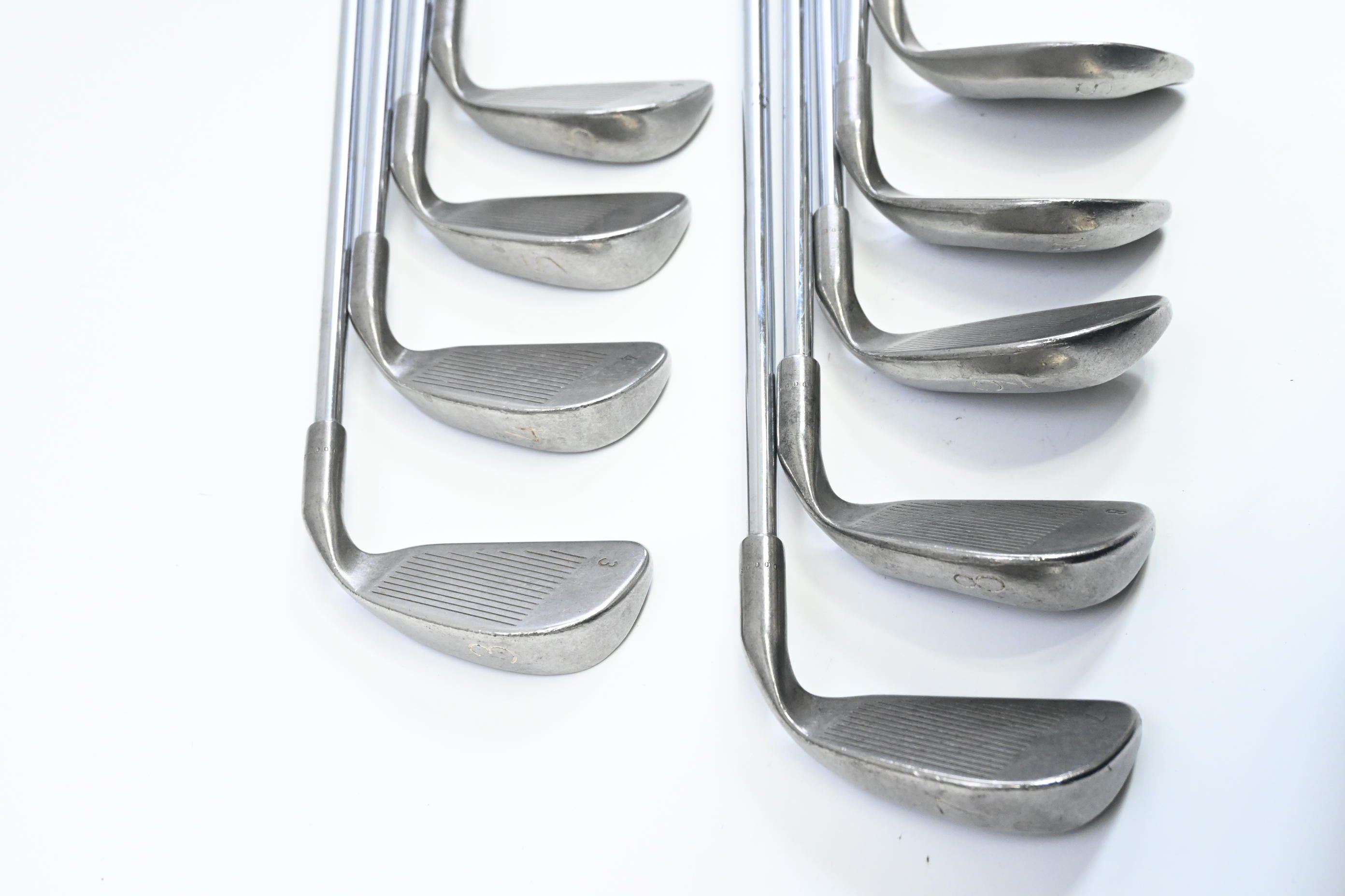 Left Hand Ping Eye 2+ Irons / 3-PW+SW / Green Dot / Stiff Flex Ping JZ Shafts