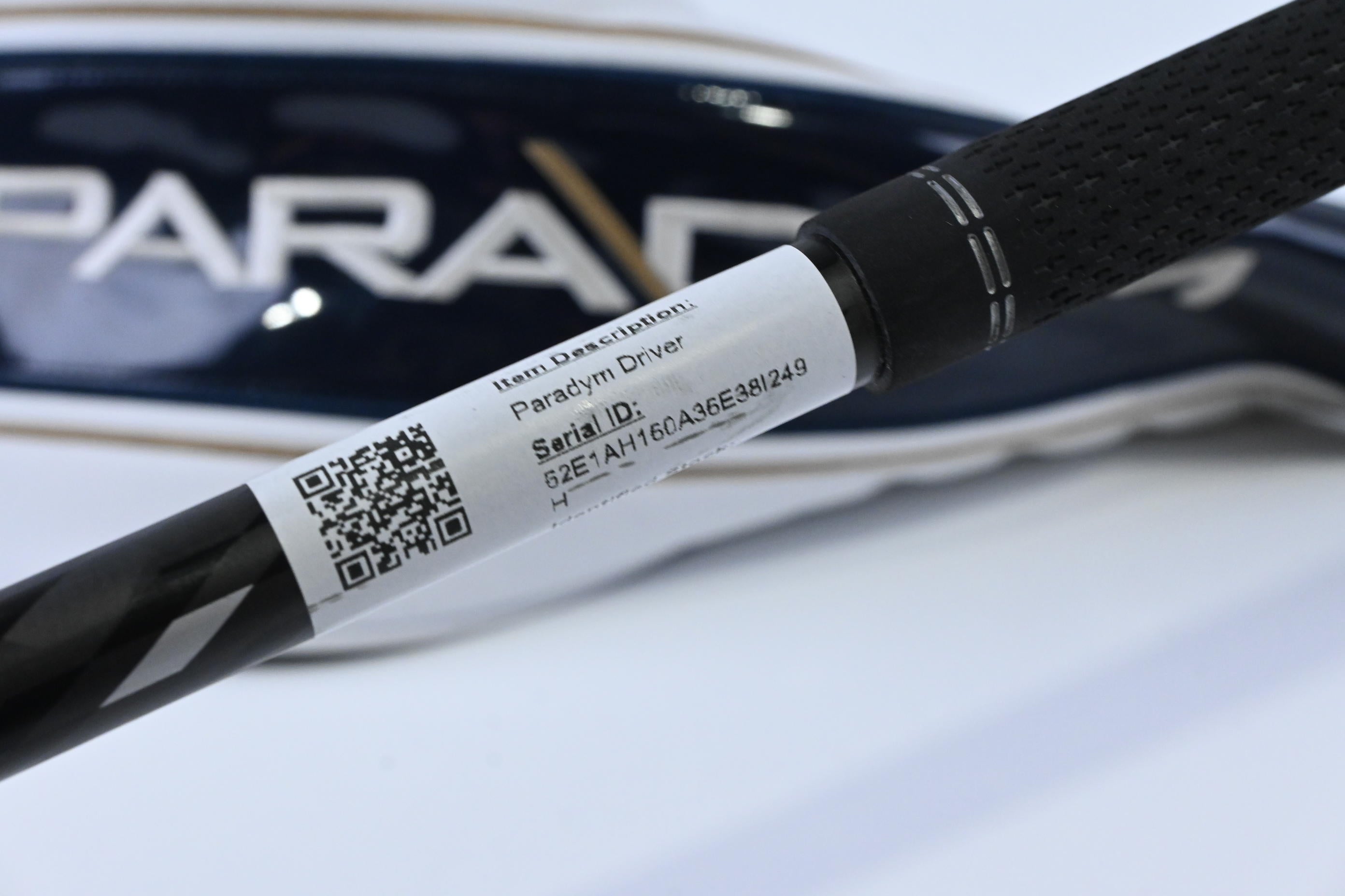 Callaway Paradym Driver / 9 Degree / Senior Flex Cypher Forty Shaft