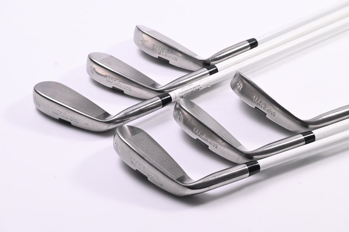 Ladies Wilson Prostaff Irons / 6-PW+SW / Ladies Flex Wilson Pro Staff Shafts