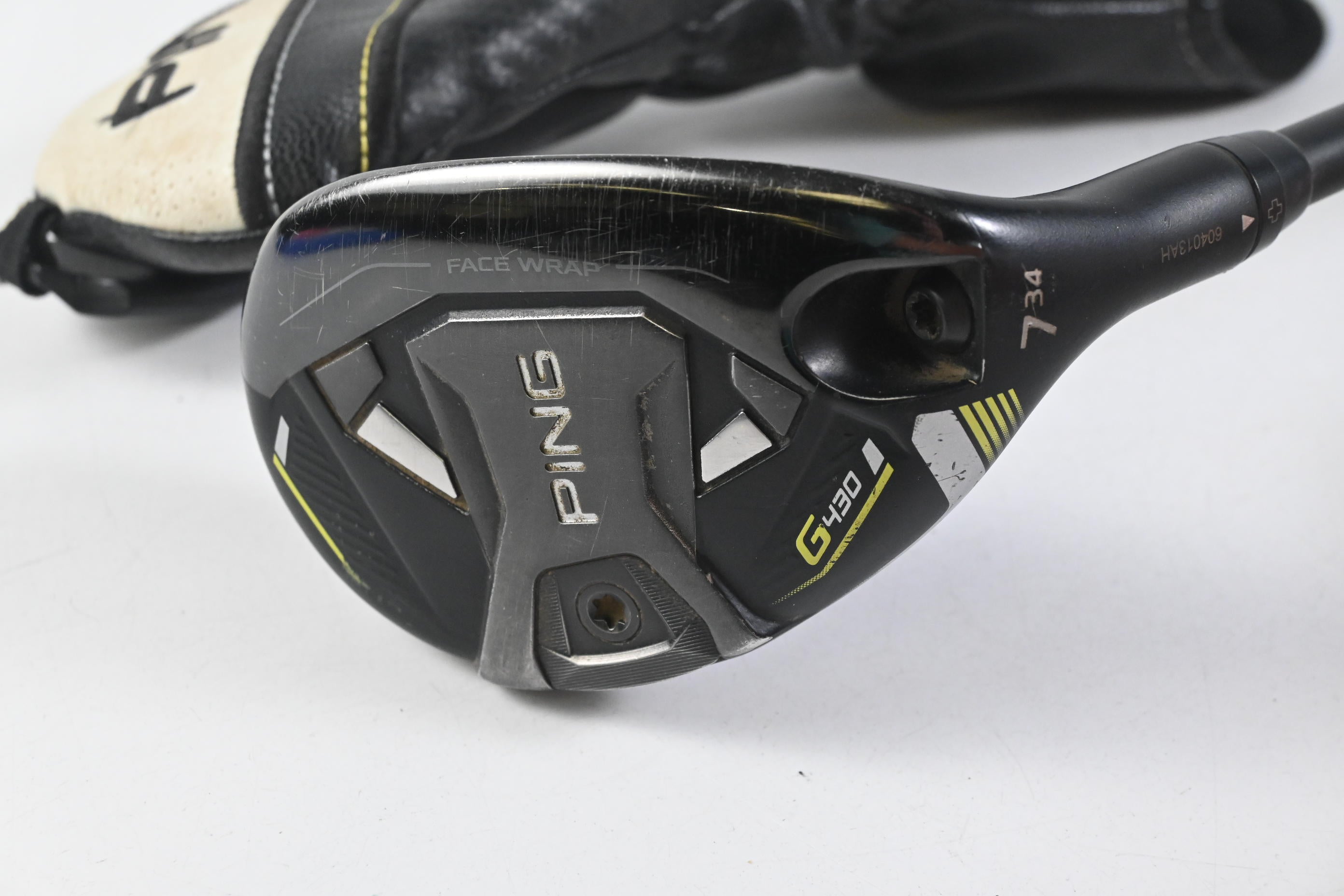 Ping G430 #7 Hybrid / 34 Degree / Regular Flex Ping Alta CB Black 70 Shaft