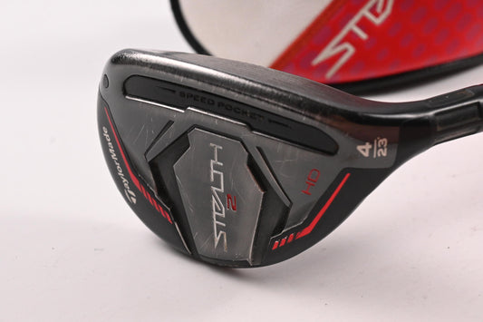 Taylormade Stealth 2 HD #4 Hybrid / 23 Degree / Regular Flex Speeder NX 50 Shaft