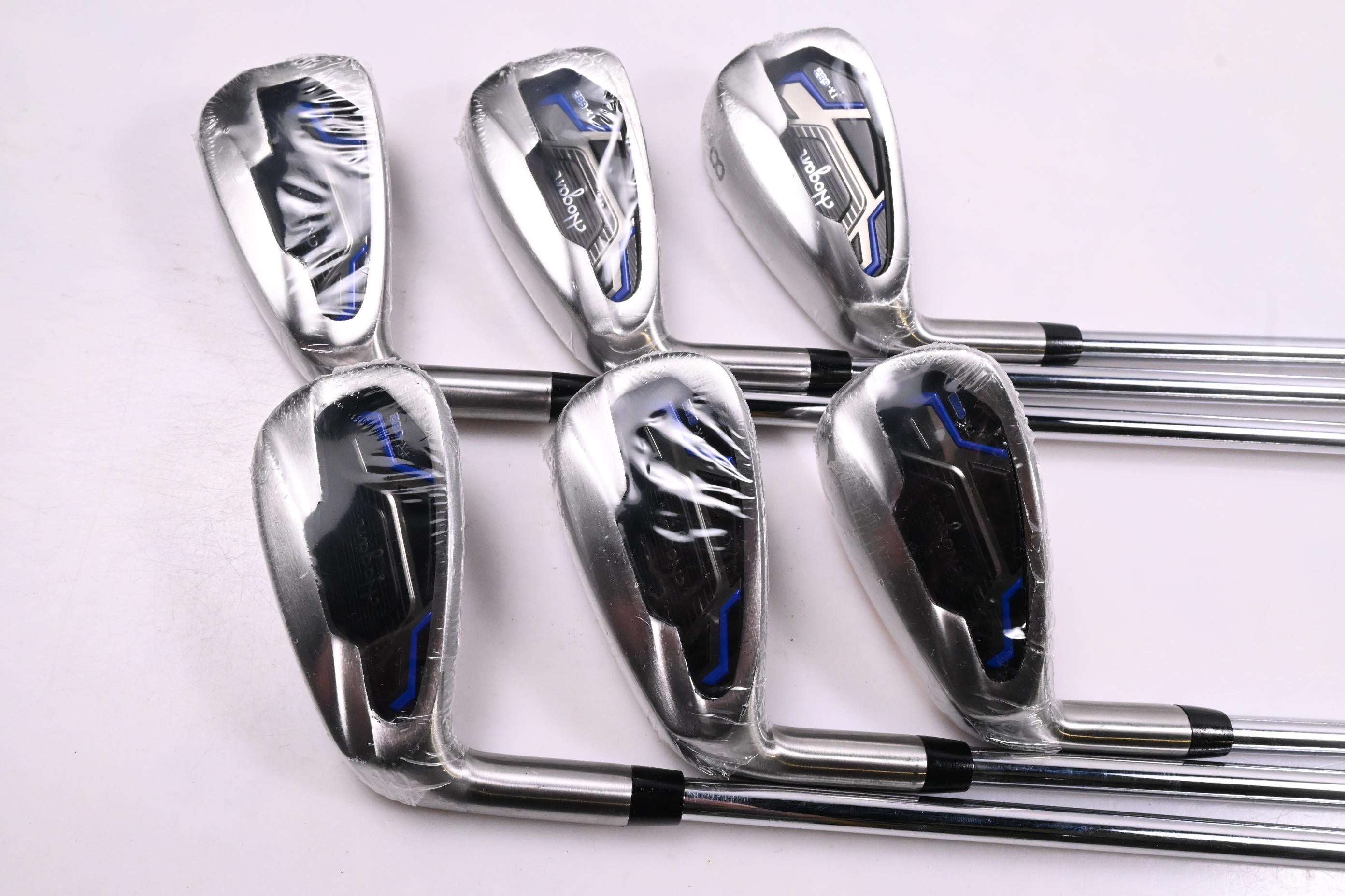 Left Hand Ben Hogan TX-682 Irons / 6-PW+SW / Regular Flex Hogan Shafts