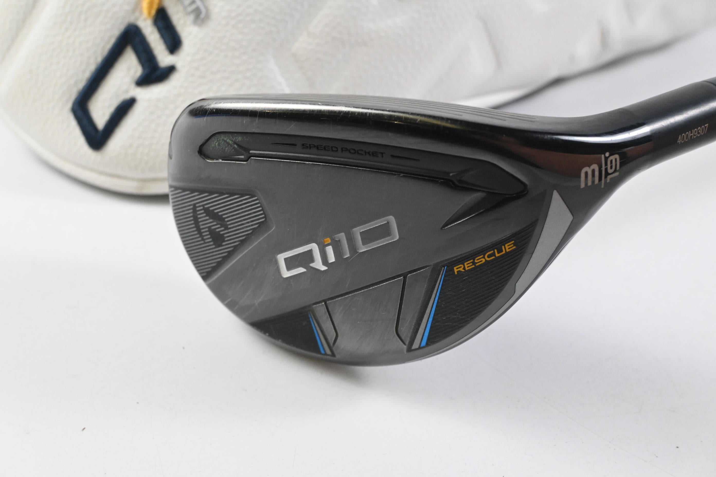 Taylormade Qi10 #3 Hybrid / 19 Degree / Stiff Flex Fujikura Ventus Blue 7 Shaft