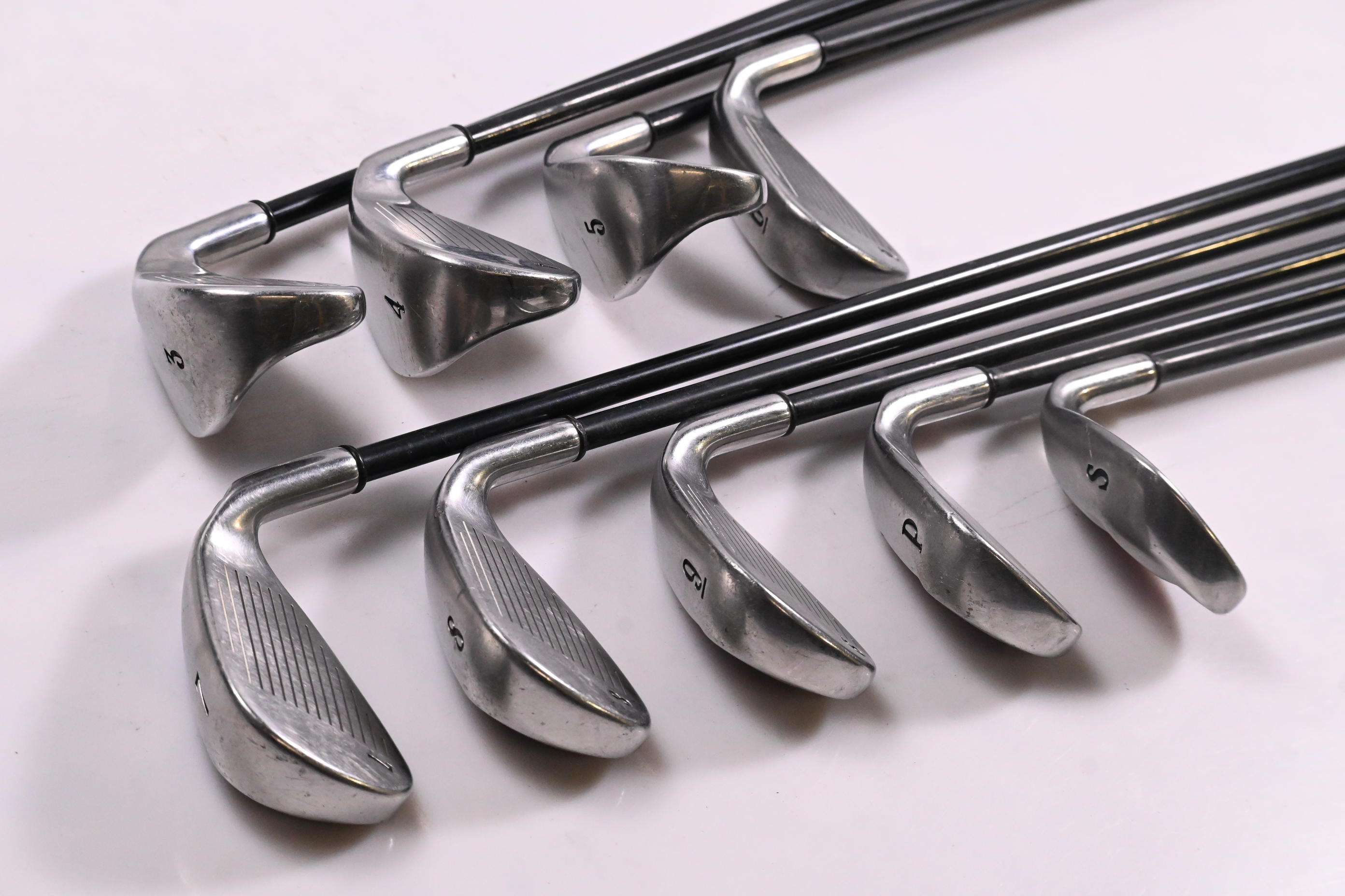 Left Hand Callaway Big Bertha 2008 Irons / 3-PW+SW / Regular Flex Callaway 75