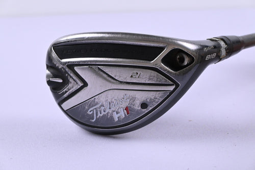 Titleist 818 H1 #3 Hybrid / 21 Degree / Stiff Flex Aldila Rogue MAX 85 Shaft
