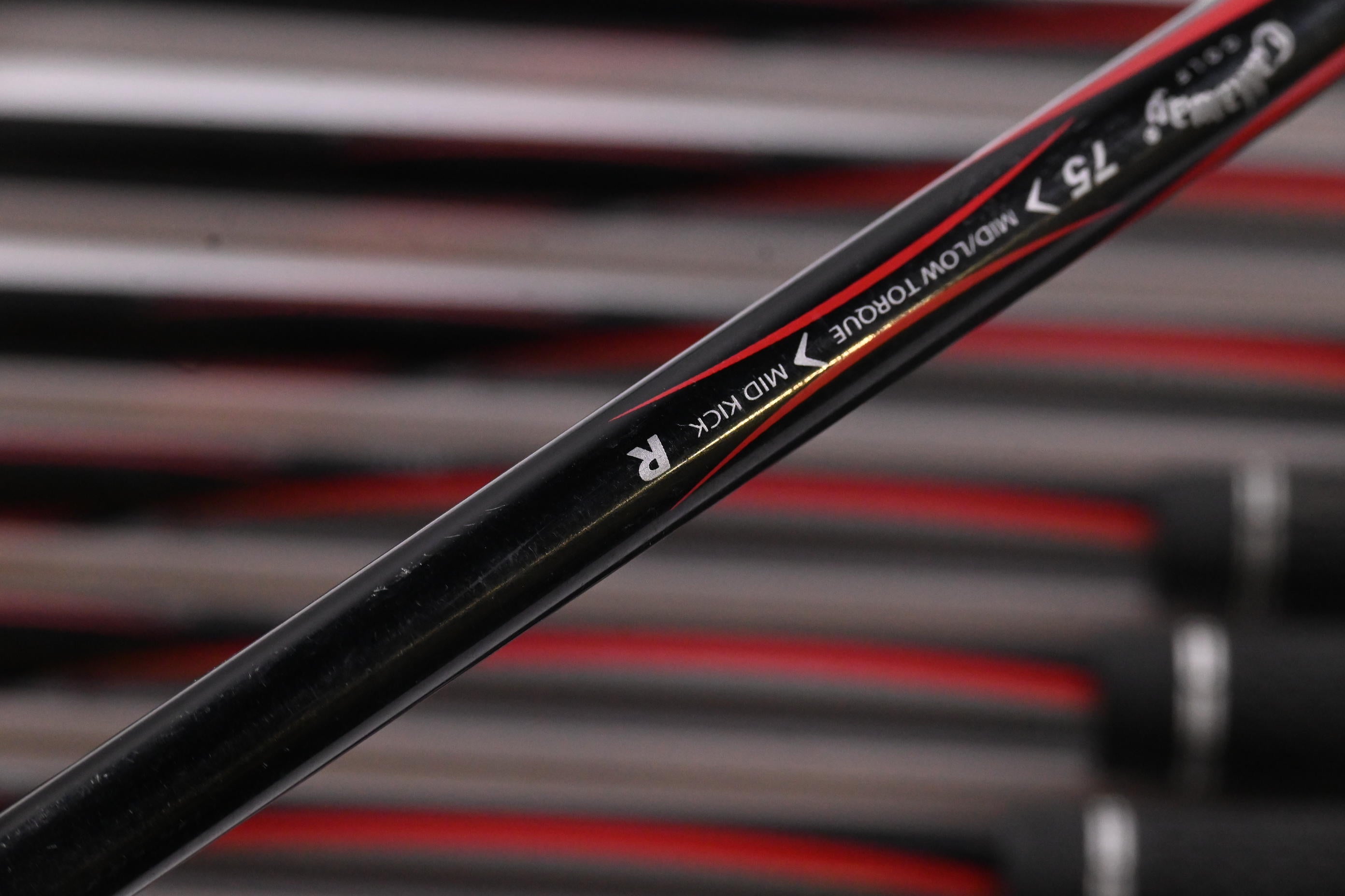 Left Hand Callaway Big Bertha 2008 Irons / 3-PW+SW / Regular Flex Callaway 75