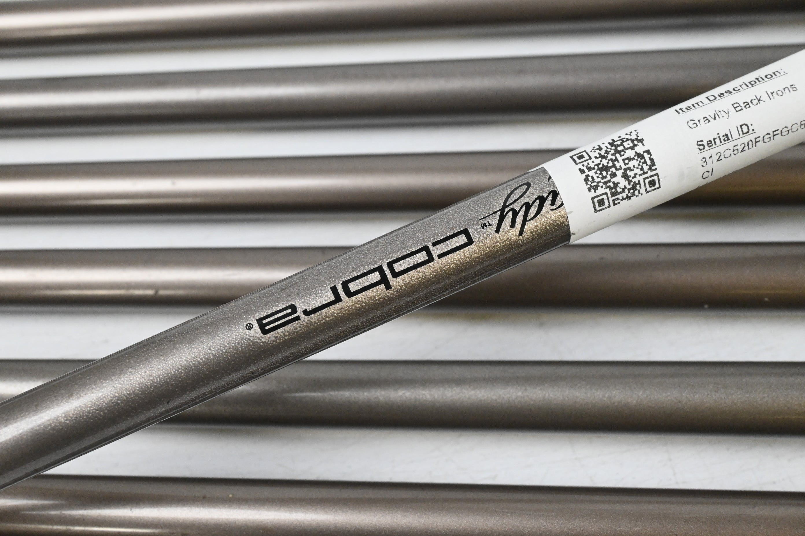 Ladies Cobra Gravity Back Irons / 4-PW+SW / Ladies Flex Cobra Shafts