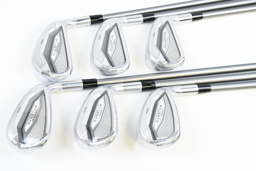 Callaway Quantum Max Irons / 5-PW / Regular Flex Denali Frost Silver 60 Shafts