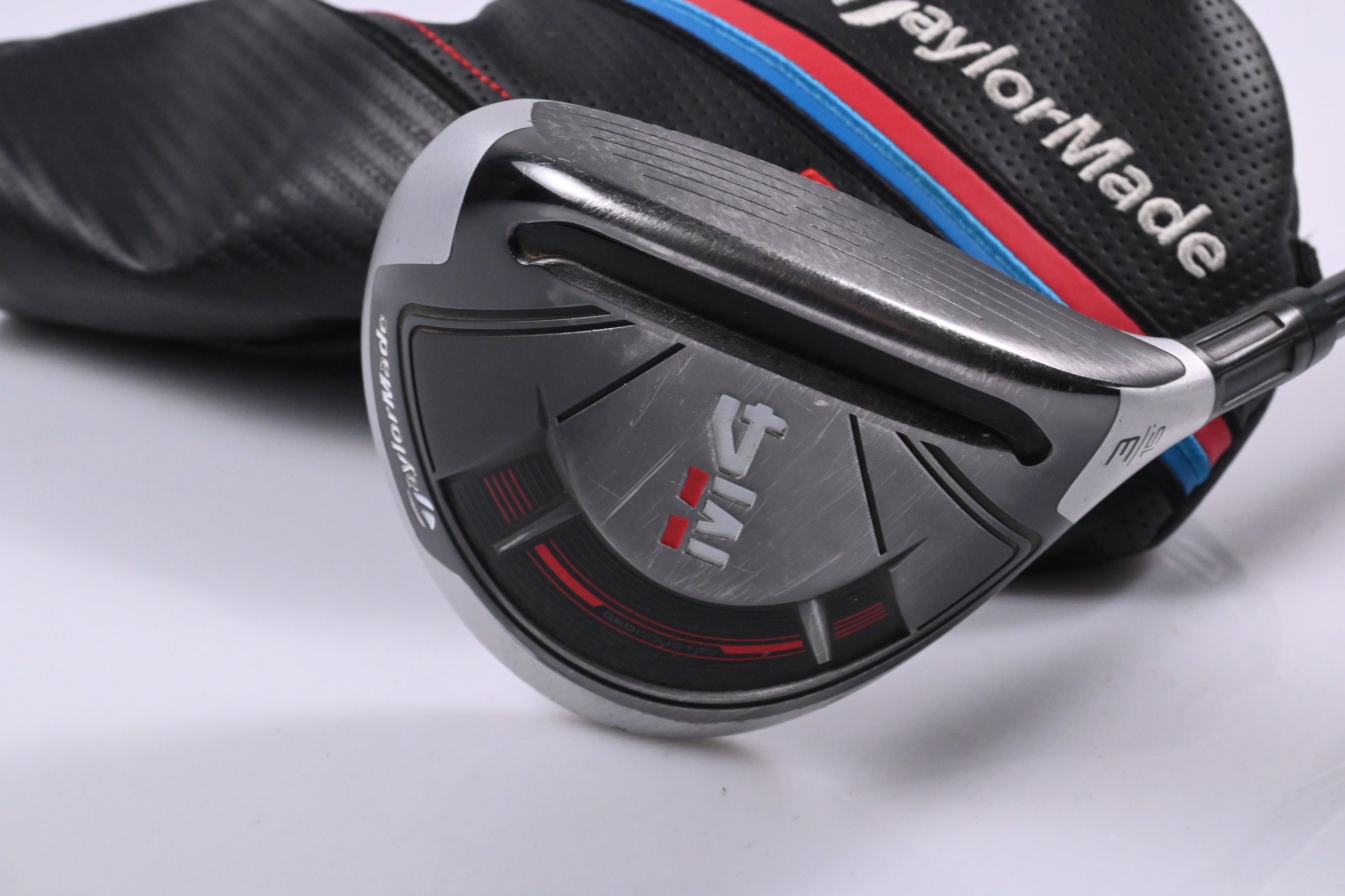 Taylormade M4 #3 Wood / 15 Degree / Regular Flex Fujikura Atmos Red 5 Shaft