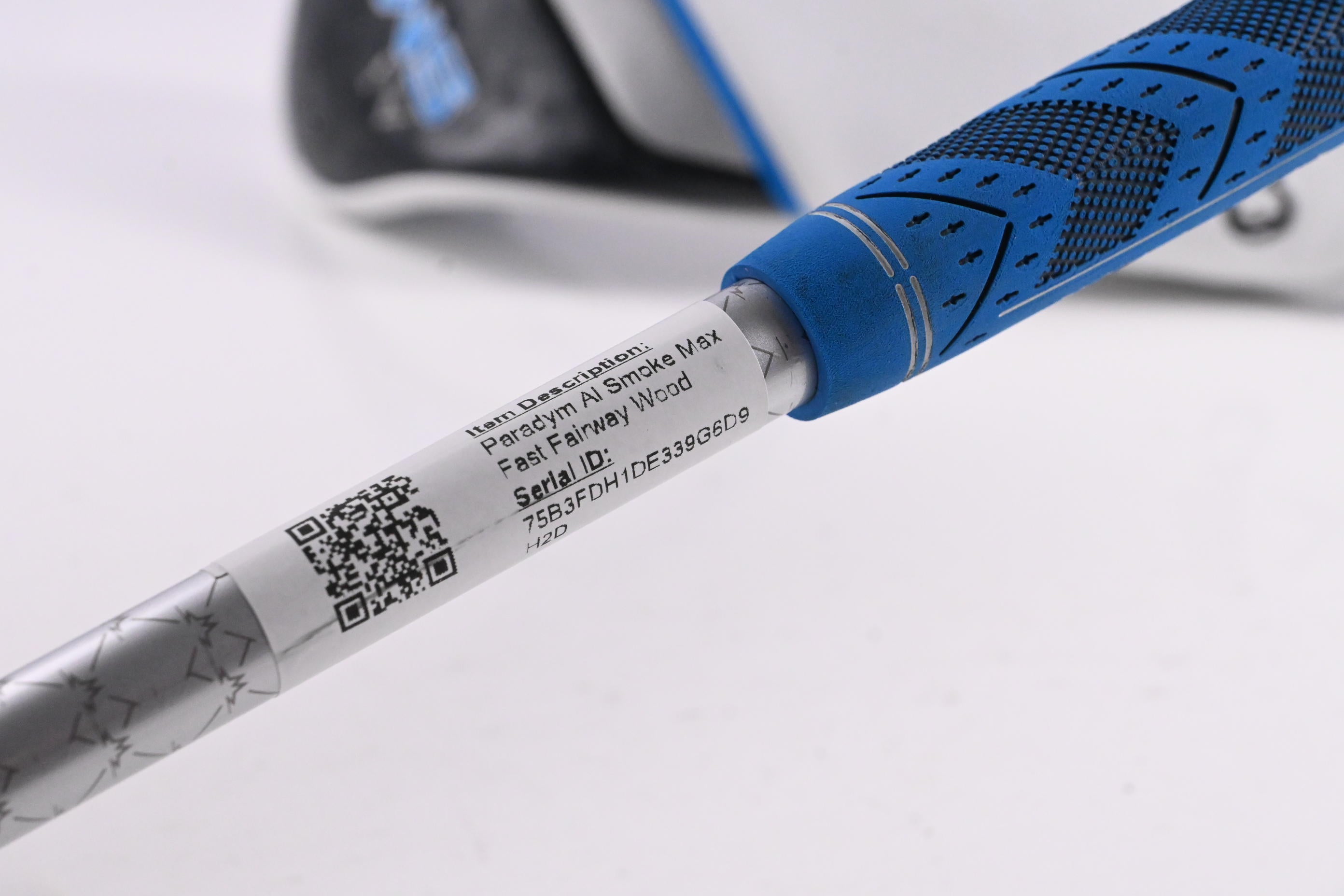 Callaway Paradym Ai Smoke Max Fast #7 Wood / Senior Flex Tensei AV Blue 40 Shaft