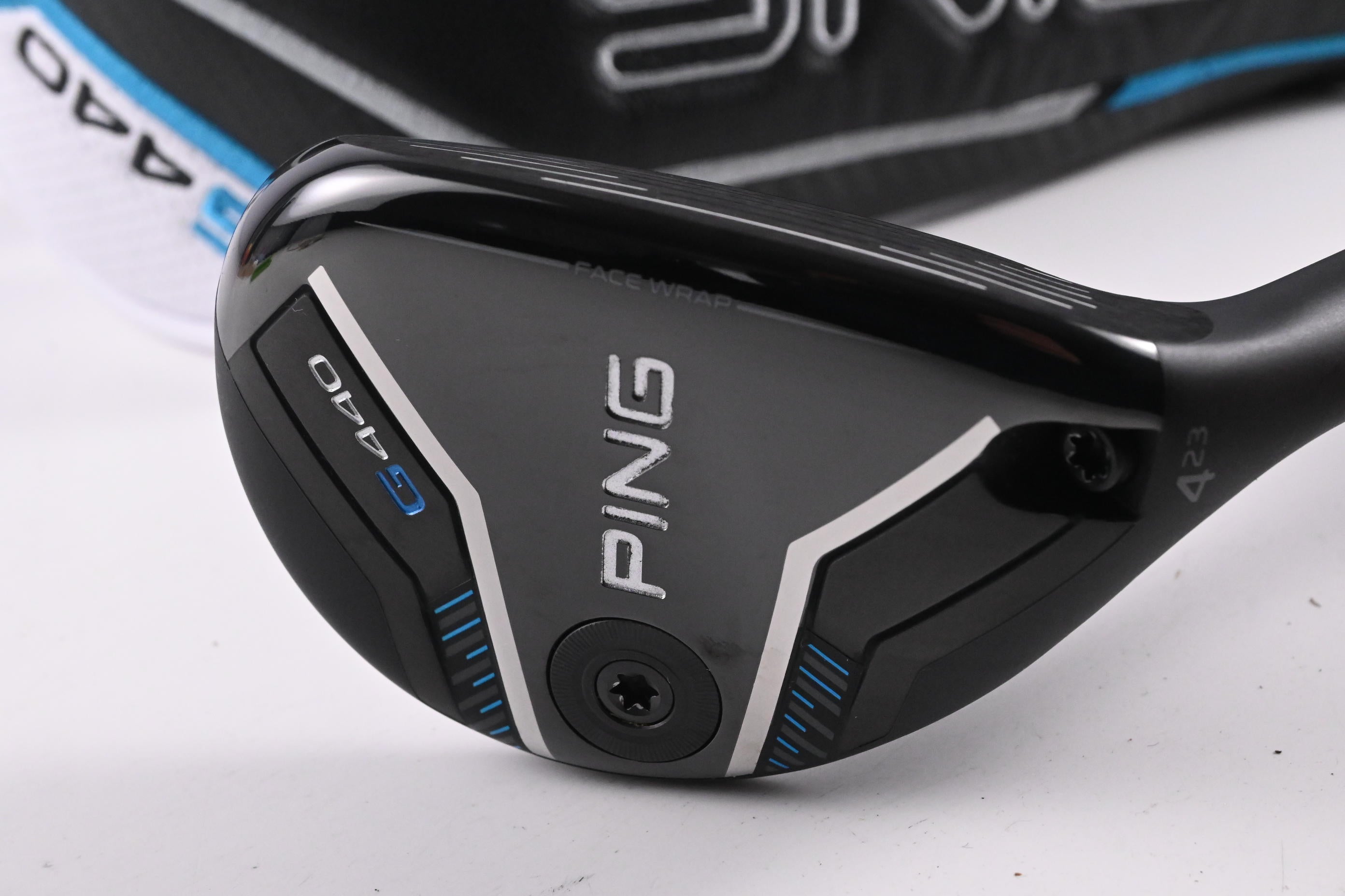 Ping G440 #4 Hybrid / 23 Degree / Senior Flex Ping Alta CB Blue 70 Shaft