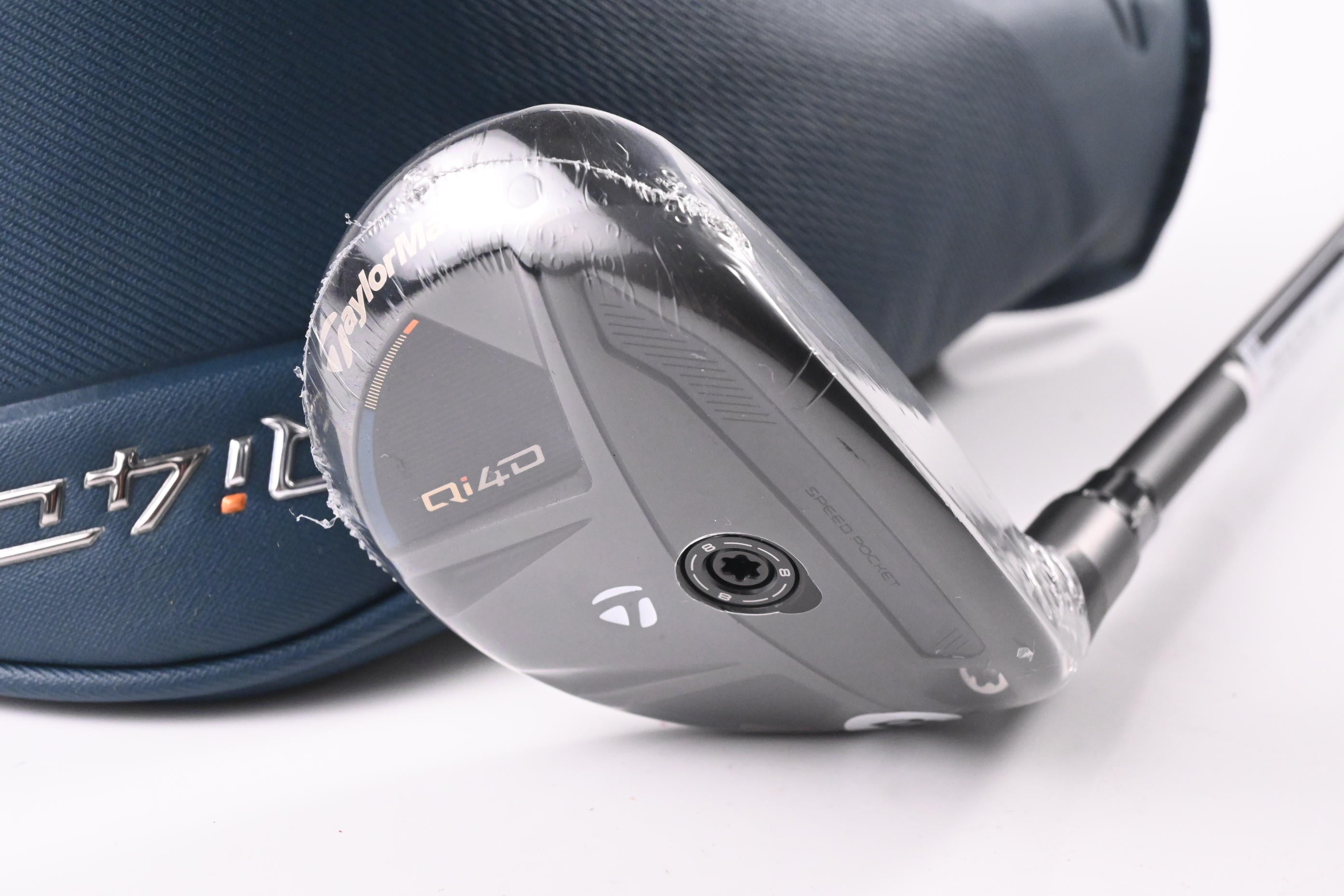 Taylormade Qi4D #4 Hybrid / 22 Degree / Regular Flex REAX By KBS 65 Shaft