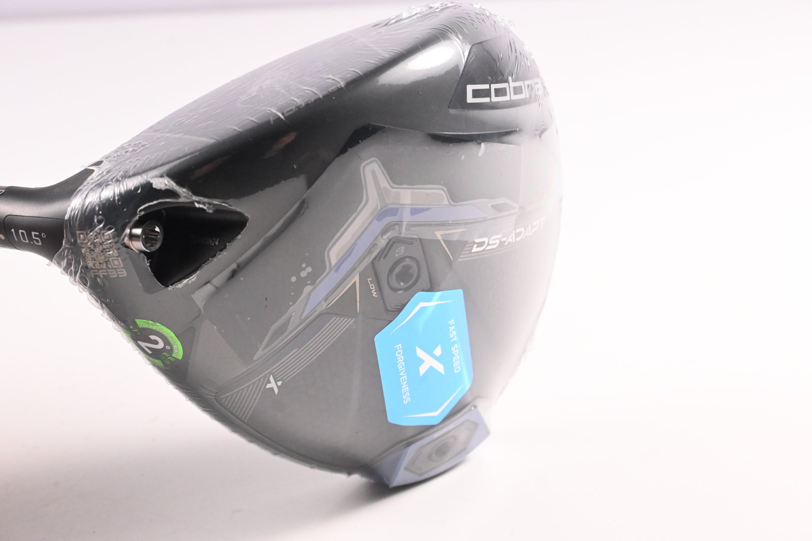 Left Hand Cobra DS-Adapt X Driver / 10.5 Degree / Regular Flex Kai'li Blue 60