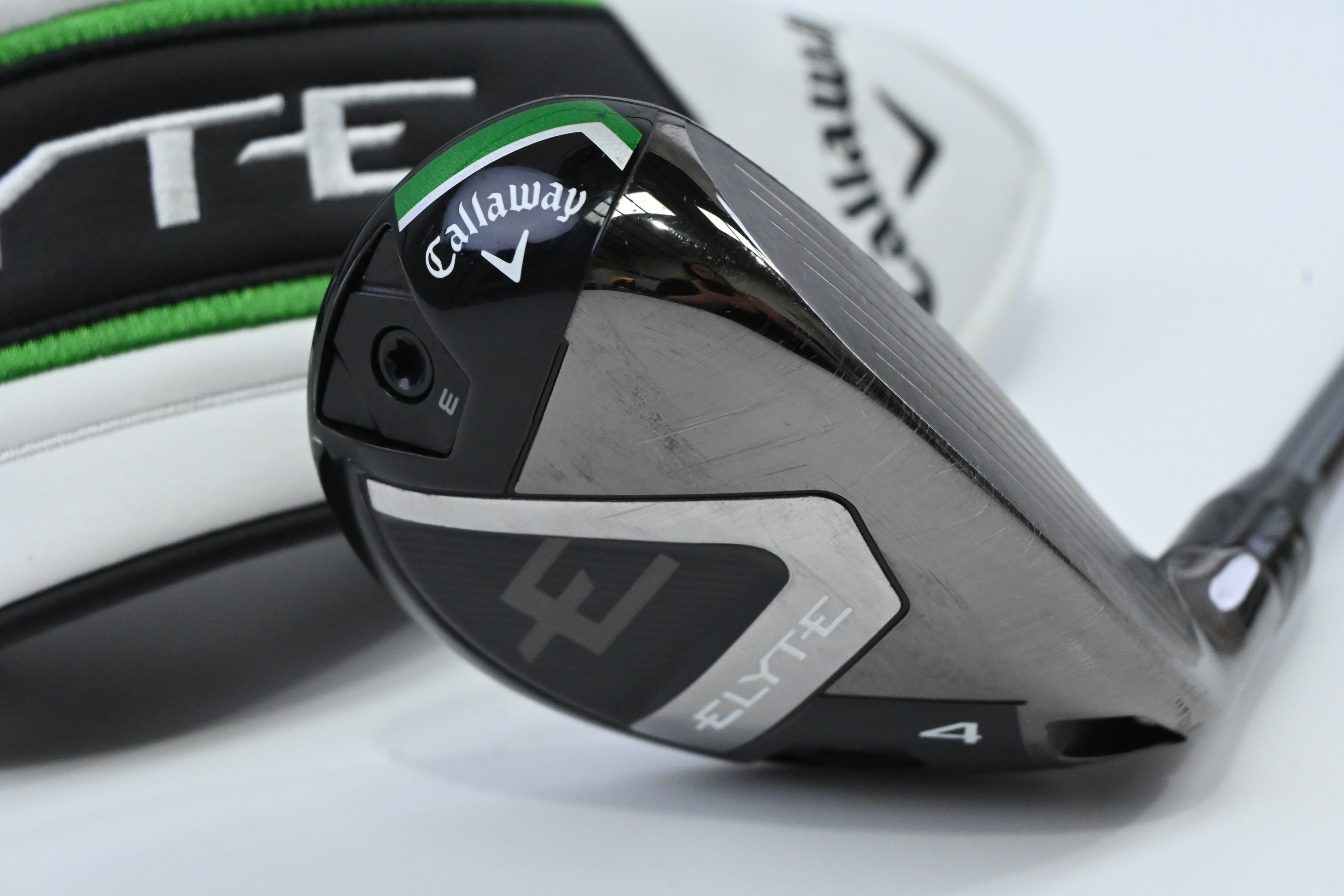 Callaway Elyte #4 Hybrid / 22 Degree / Stiff Flex Denali Charcoal 70 Shaft