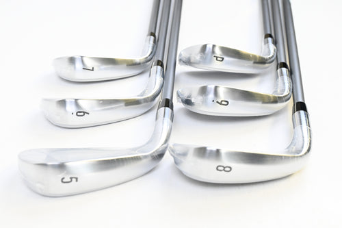 Callaway Quantum Max Irons / 5-PW / Regular Flex Denali Frost Silver 60 Shafts